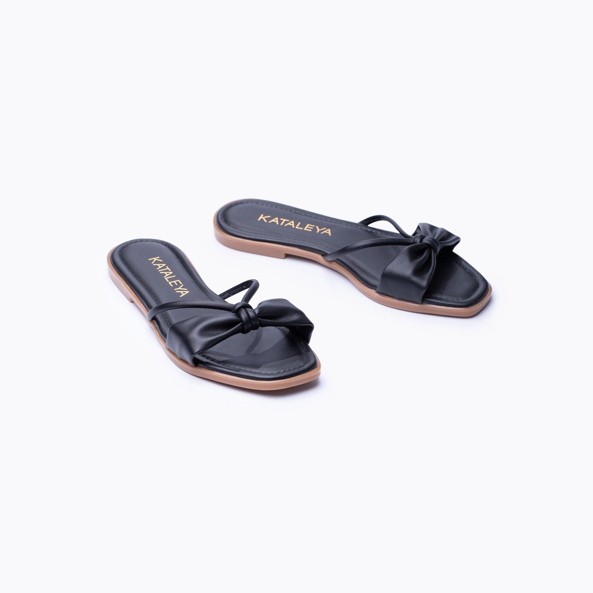 SANDALIAS CASUALES MUJER HABANA NEGRO - 5