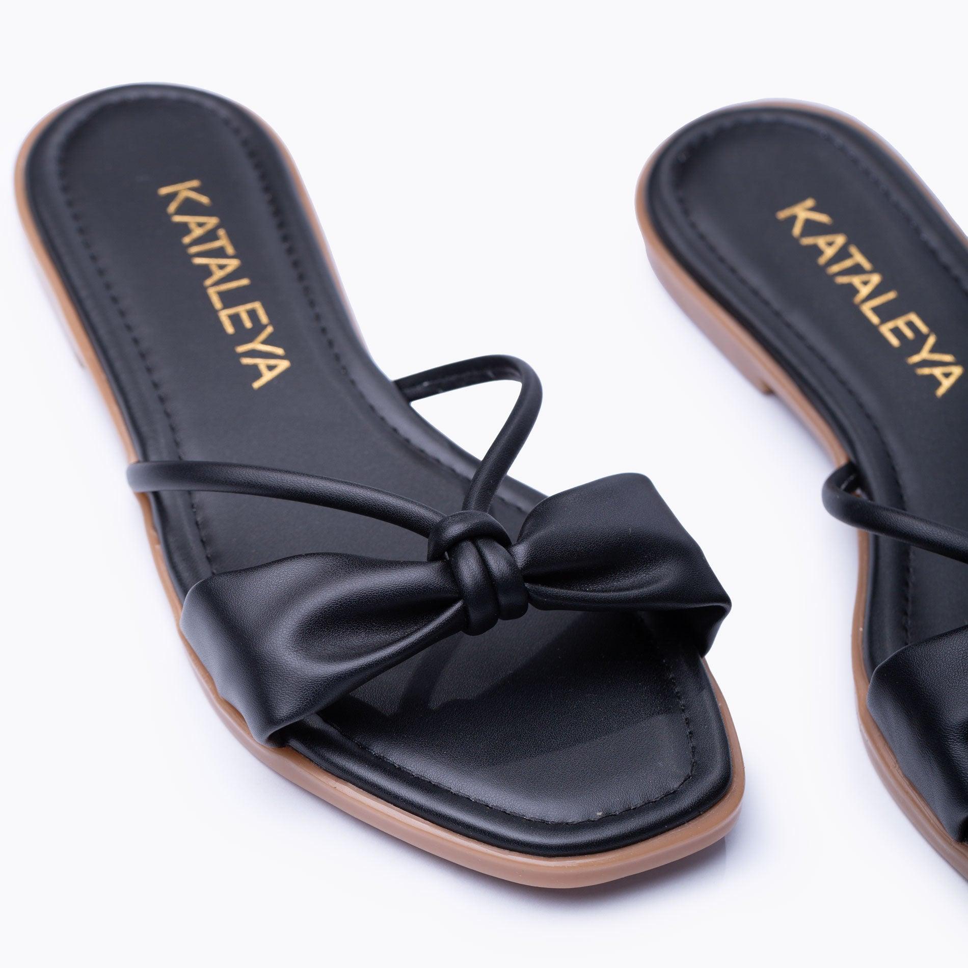 SANDALIAS CASUALES MUJER HABANA NEGRO - 7