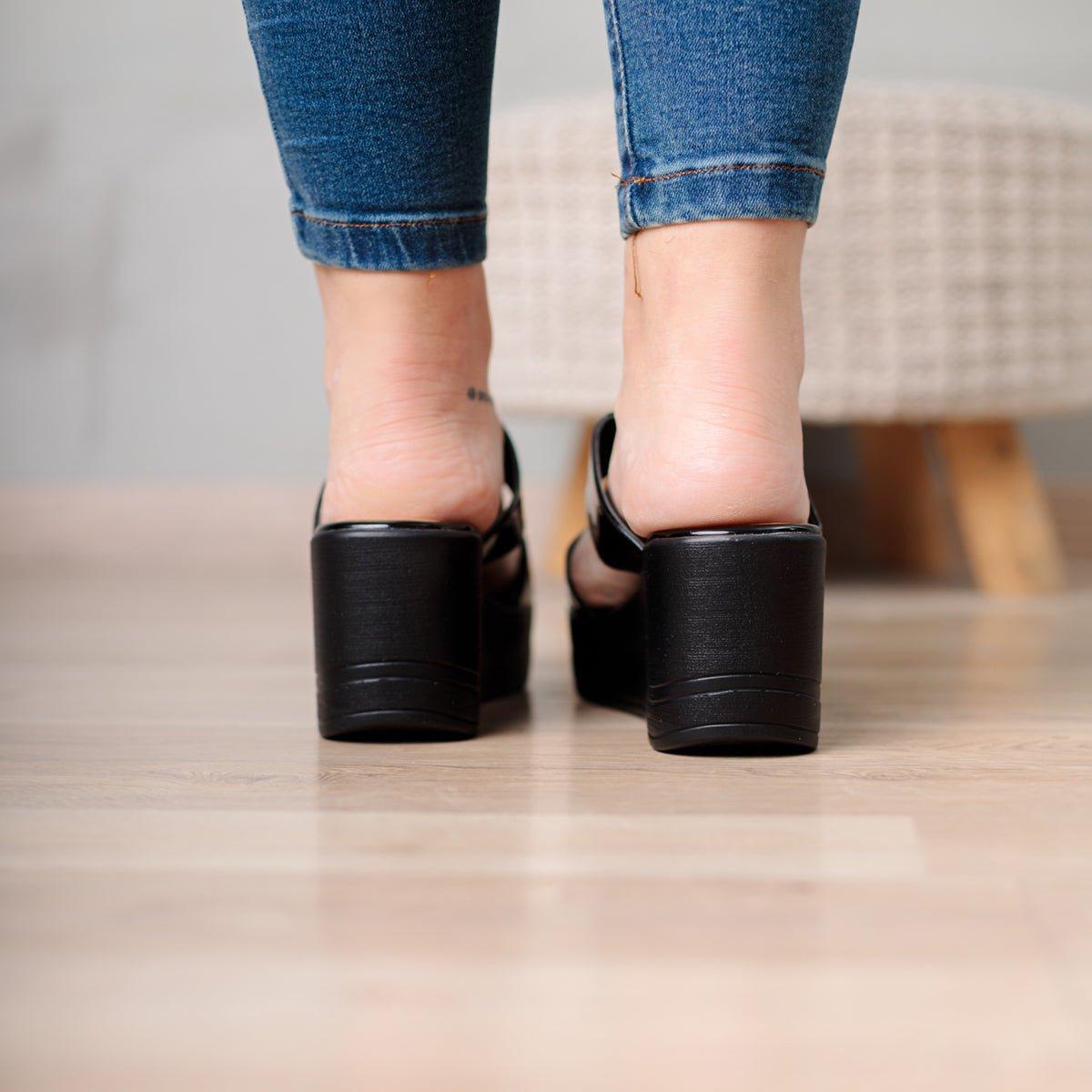 SANDALIAS CASUALES MUJER VEMPONI NEGRO - 3