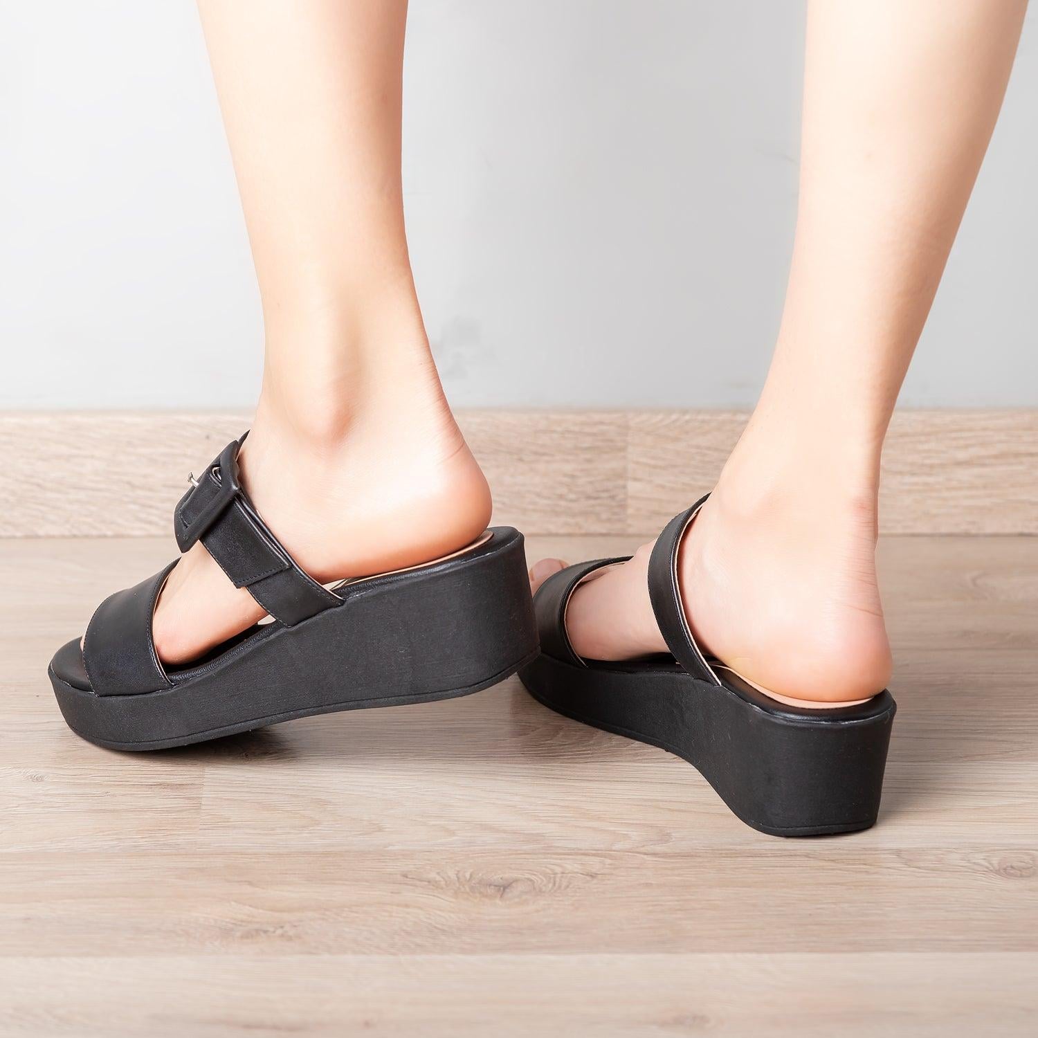 SANDALIAS CASUALES MUJER MIDDLETON NEGRO - 3
