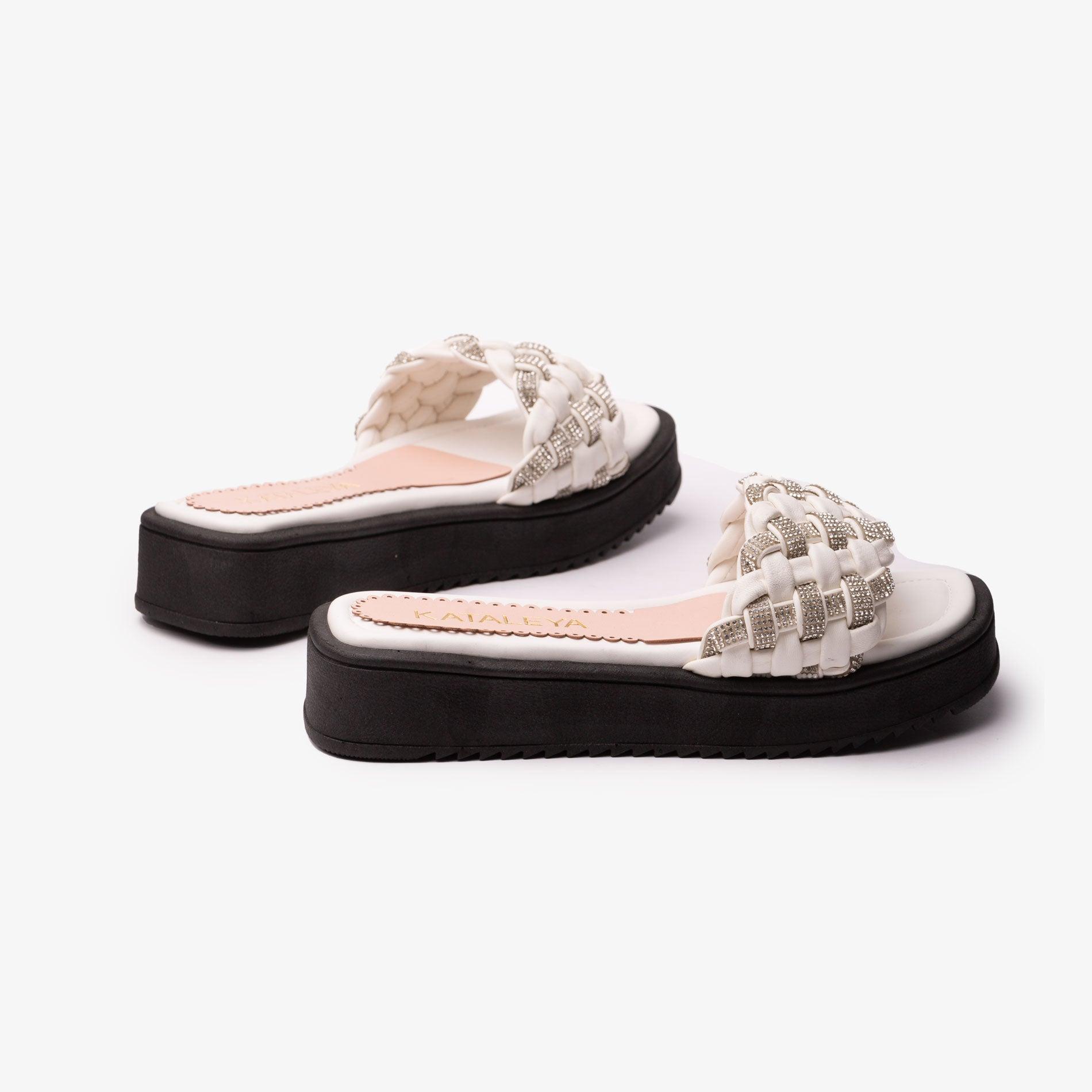 SANDALIAS CASUALES MUJER LARISSA BLANCO - 5
