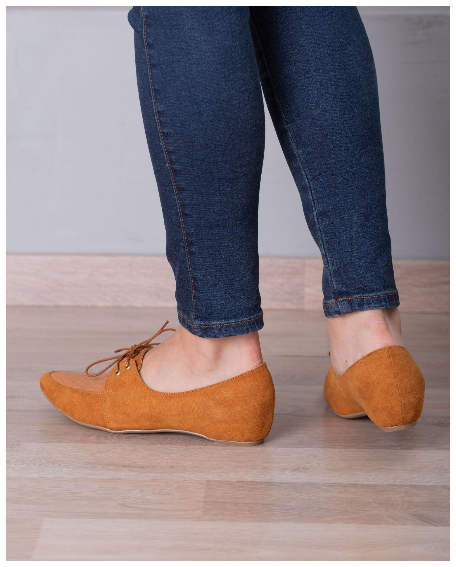 MOCASINES MUJER AYTOS CAMEL - 2