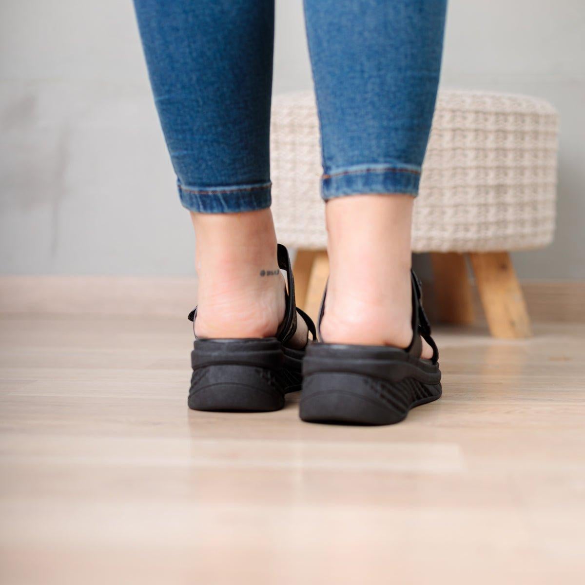 SANDALIAS CASUALES MUJER YUBI NEGRO - 3