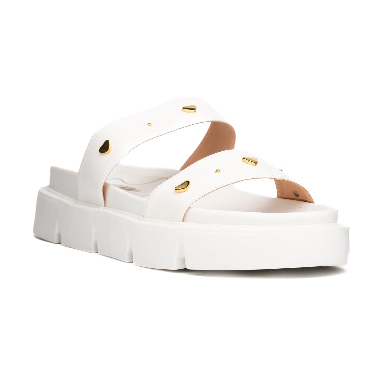 SANDALIAS CASUALES MUJER CUORE BLANCO - 3