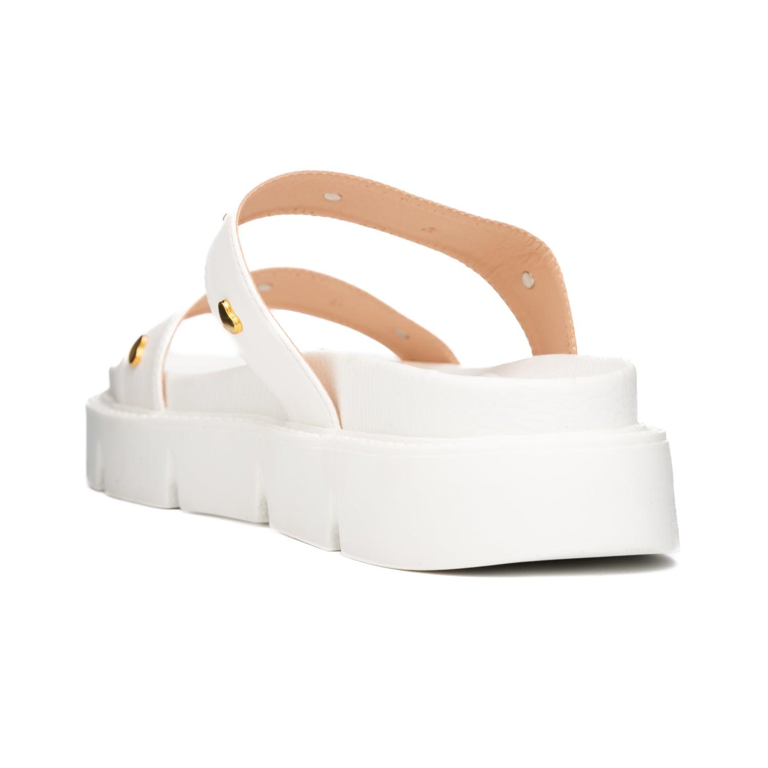 SANDALIAS CASUALES MUJER CUORE BLANCO - 4