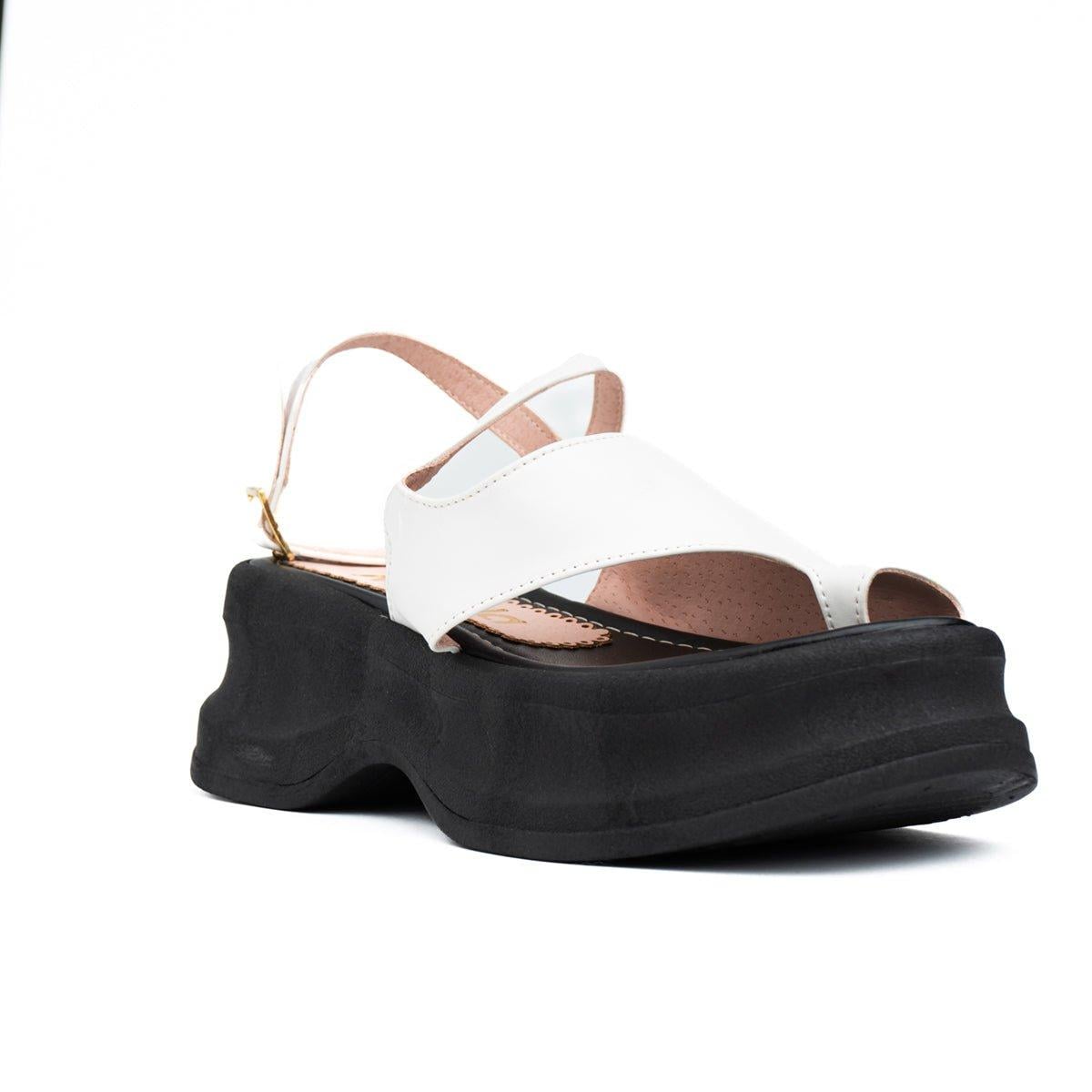 SANDALIAS CASUALES MUJER ZIWYA BLANCO - 5