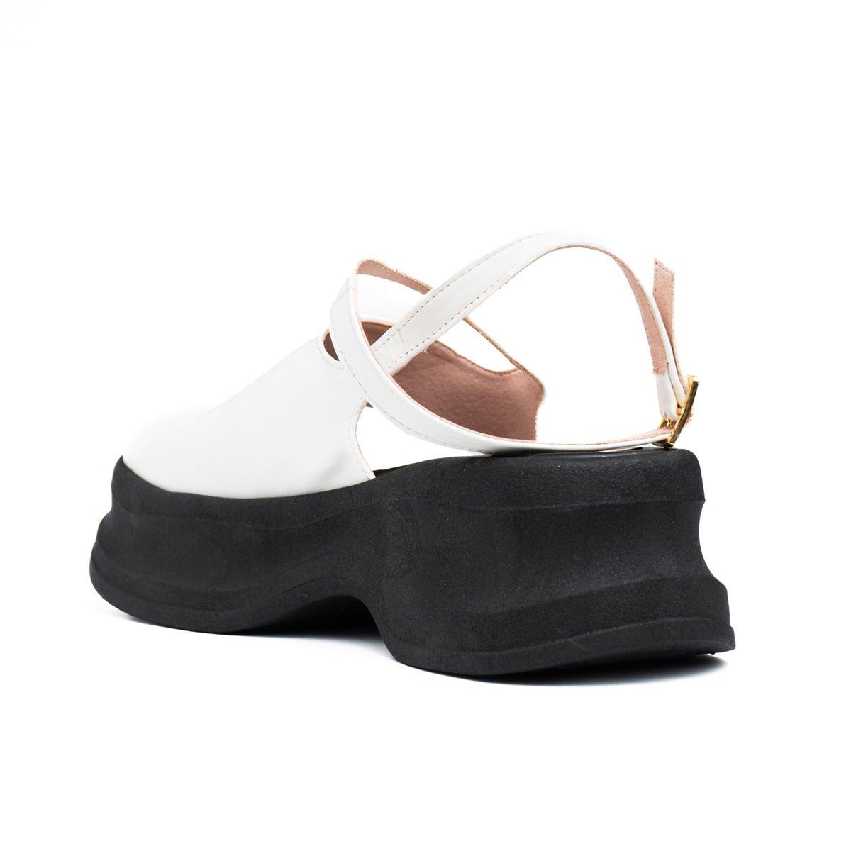 SANDALIAS CASUALES MUJER ZIWYA BLANCO - 6