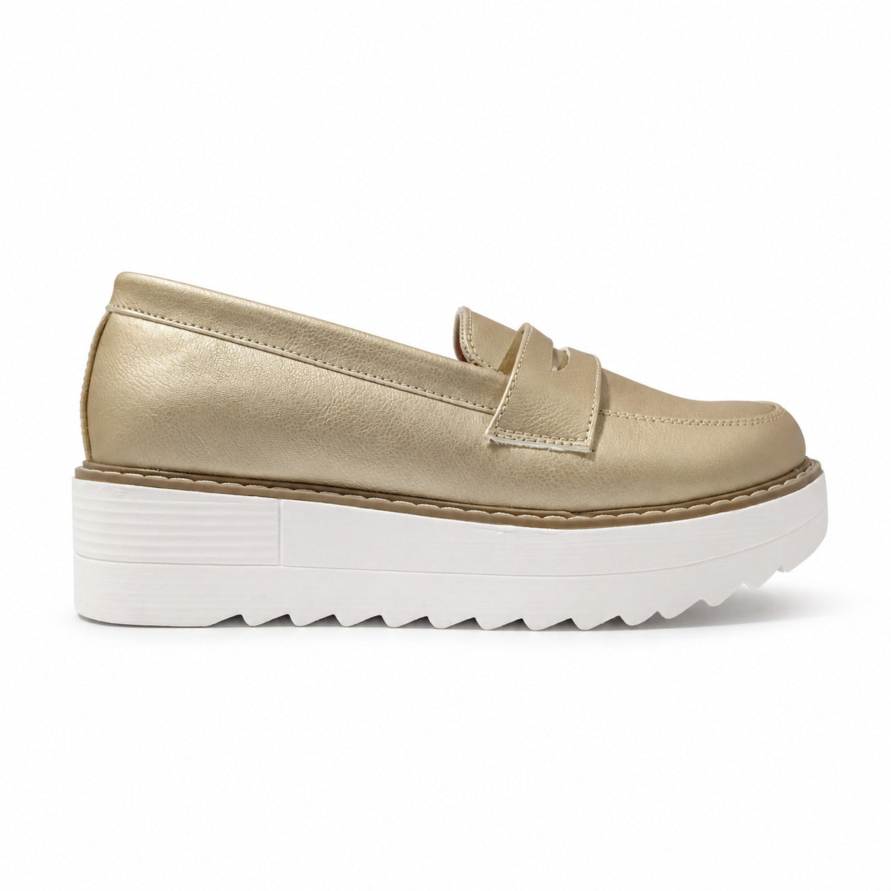 MOCASINES MUJER ELAN DORADO - 2