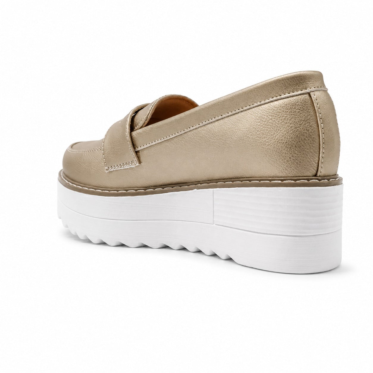MOCASINES MUJER ELAN DORADO - 4
