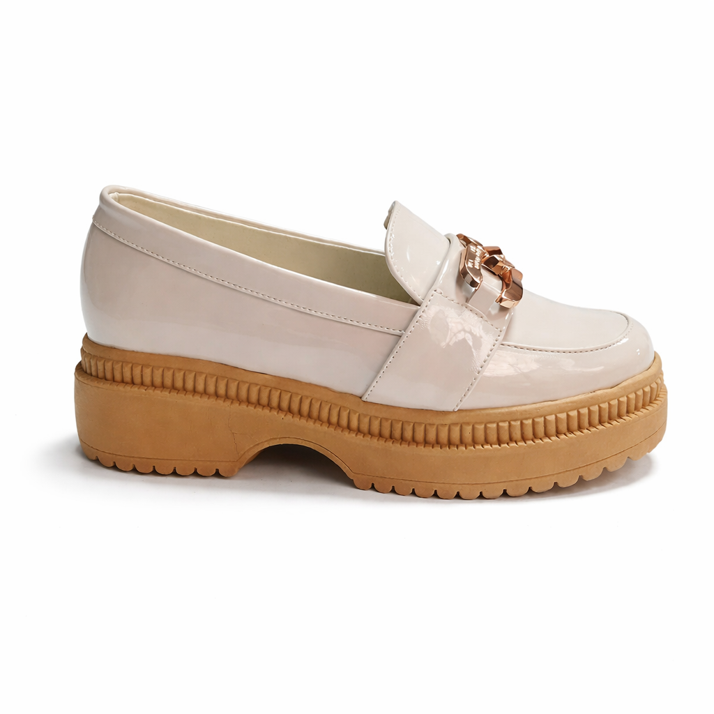MOCASINES MUJER STEELEX HUESO CHAROL 2 - 1