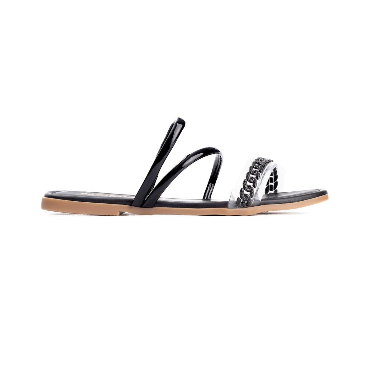 SANDALIAS CASUALES MUJER PALOMA NEGRO - 4