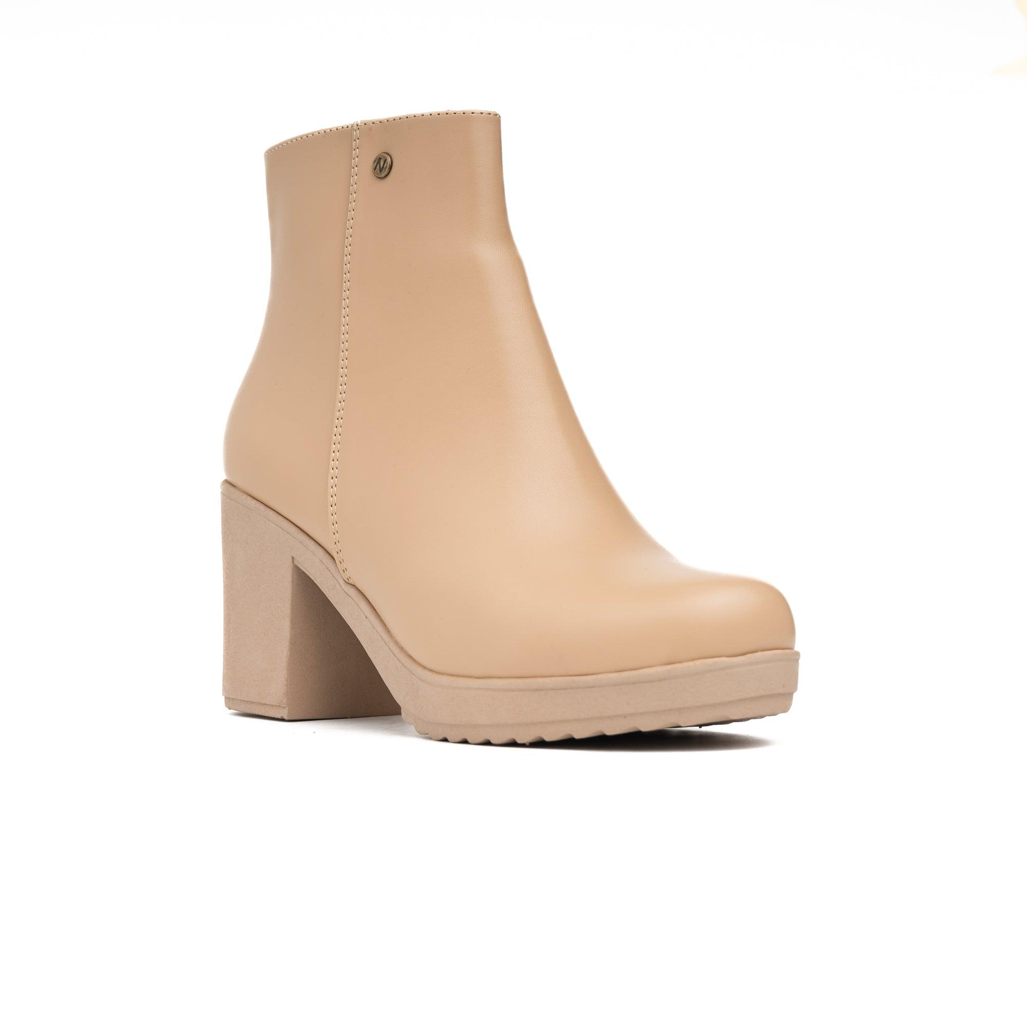 BOTINES MUJER ANUKET BEIGE - 5