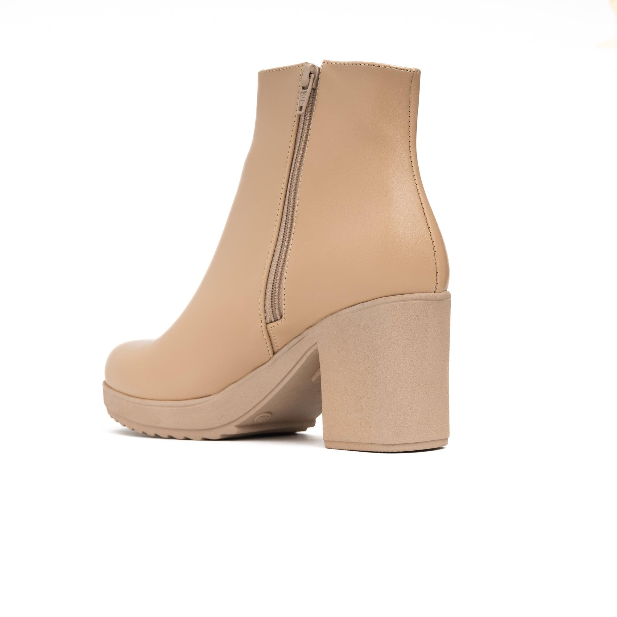 BOTINES MUJER ANUKET BEIGE - 6
