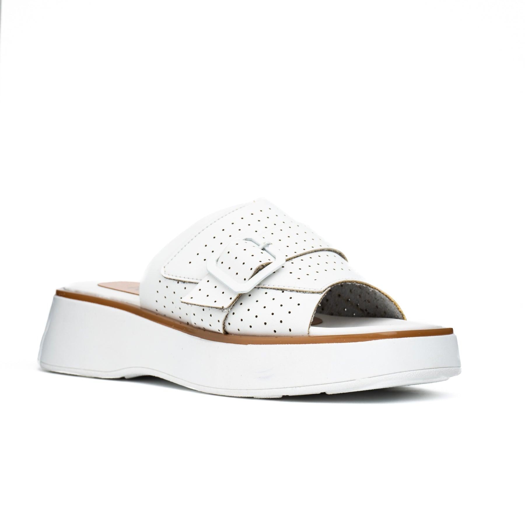 SANDALIAS CASUALES MUJER BENZIM BLANCO - 5