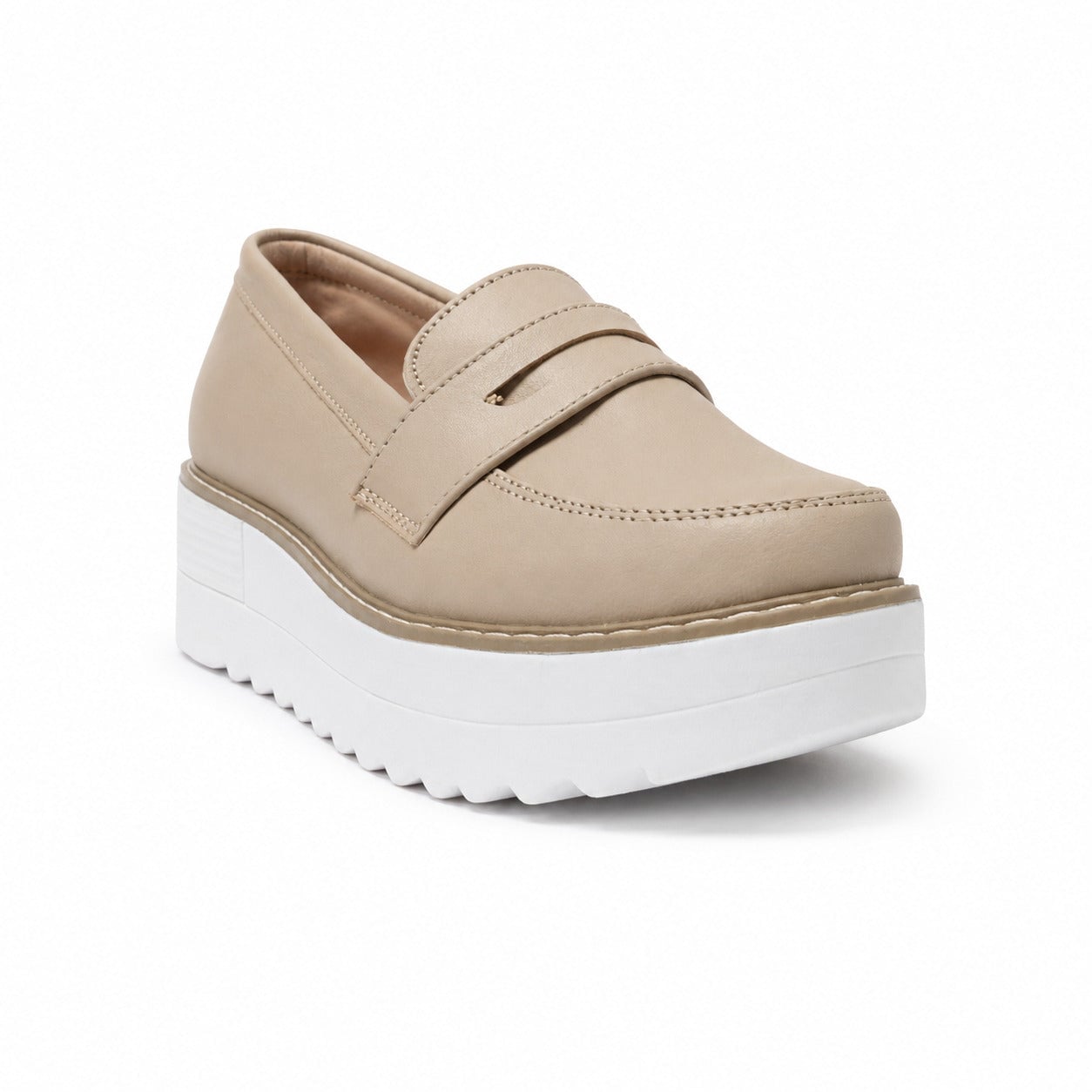 MOCASINES MUJER ELAN BEIGE - 3