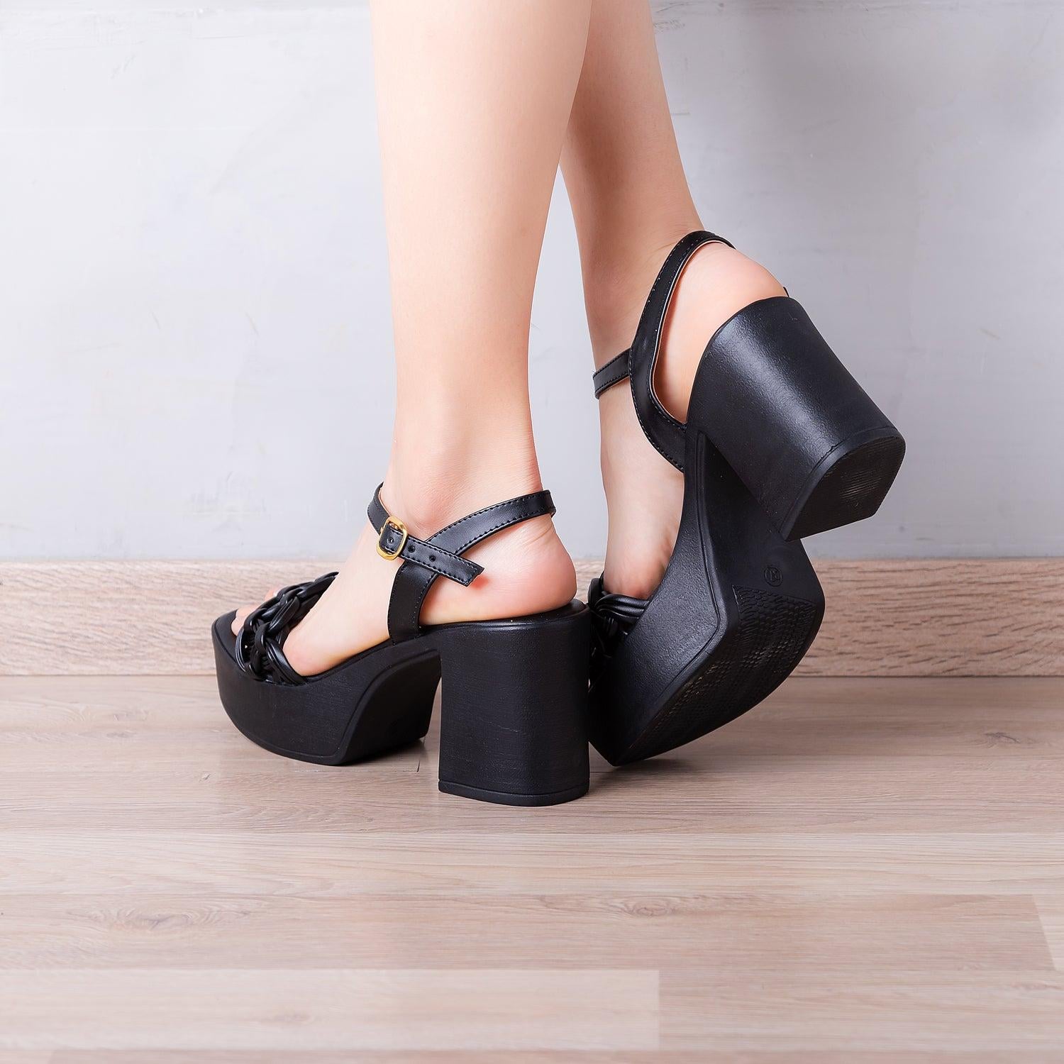 SANDALIAS MUJER JACO NEGRO - 3