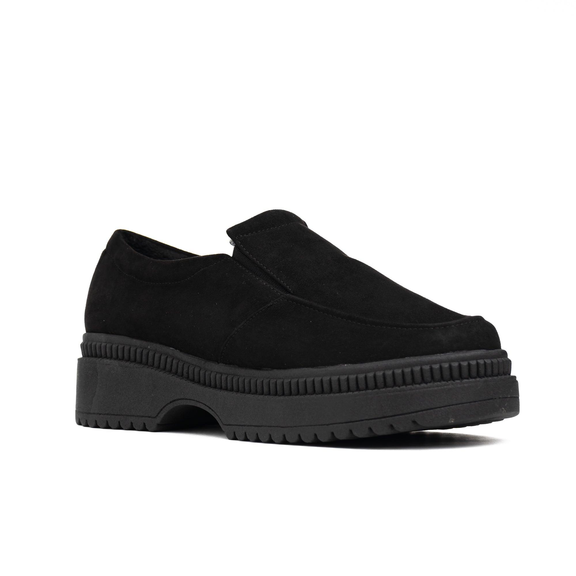 MOCASINES MUJER SERQUET NEGRO GAMUZA - 5