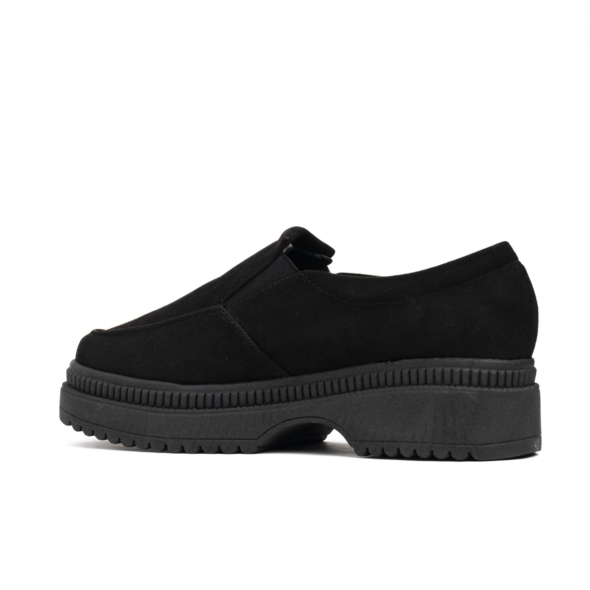 MOCASINES MUJER SERQUET NEGRO GAMUZA - 6
