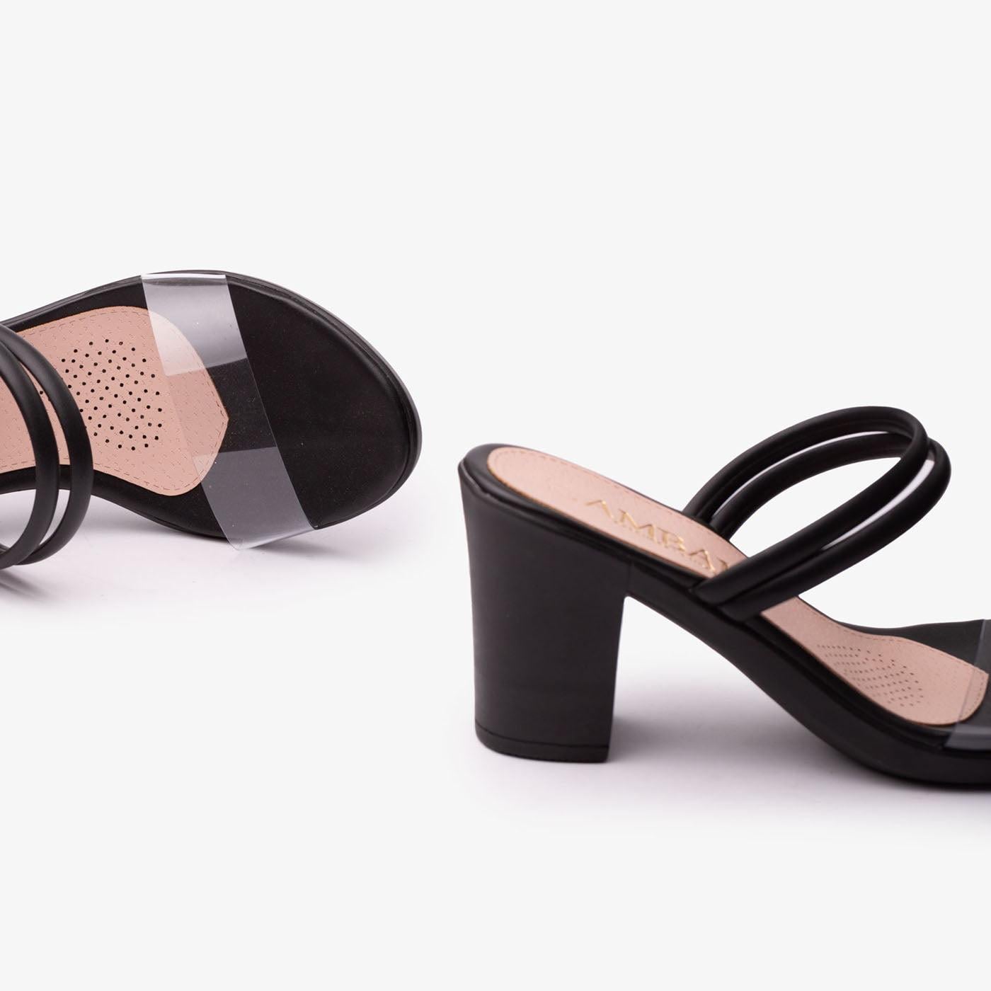 SANDALIAS MUJER KAVALA NEGRO - 5