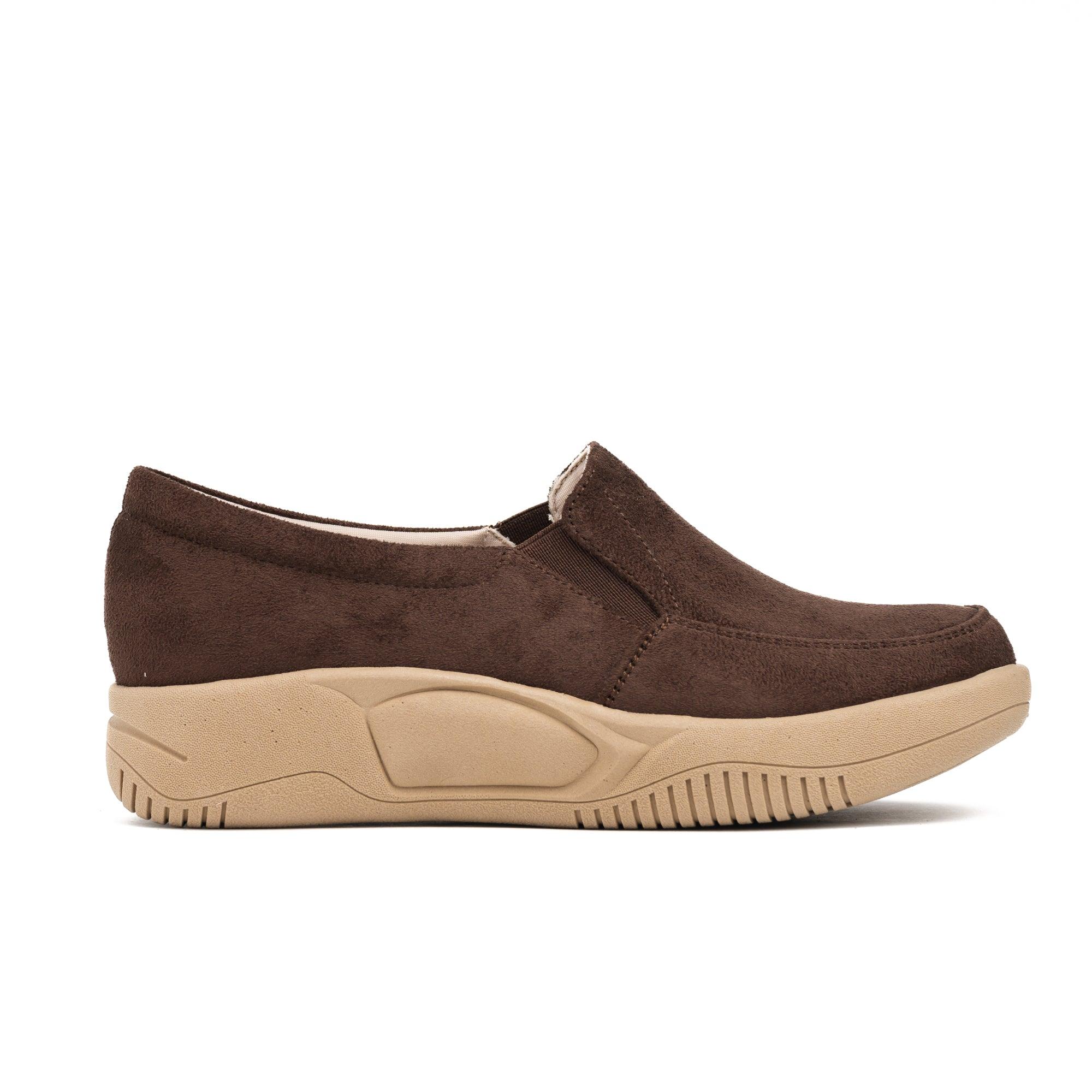MOCASINES MUJER KARIHA MARRÓN - 4
