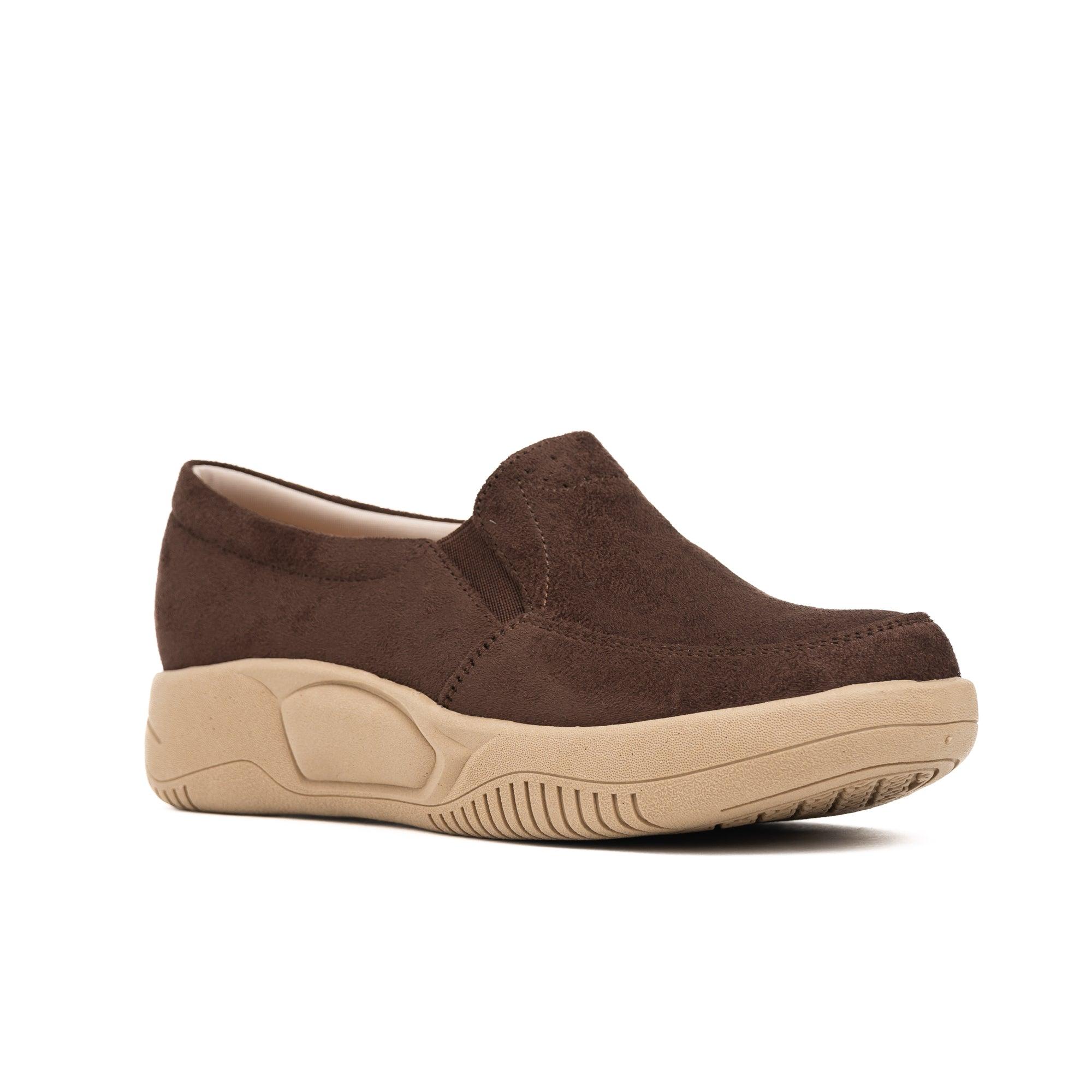 MOCASINES MUJER KARIHA MARRÓN - 5