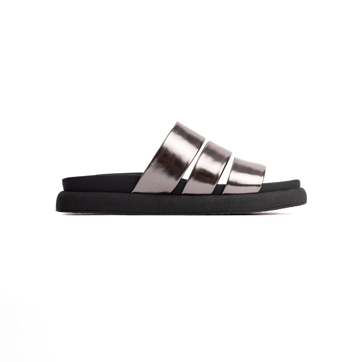 SANDALIAS CASUALES MUJER JAMILETH PLATEADO - 4