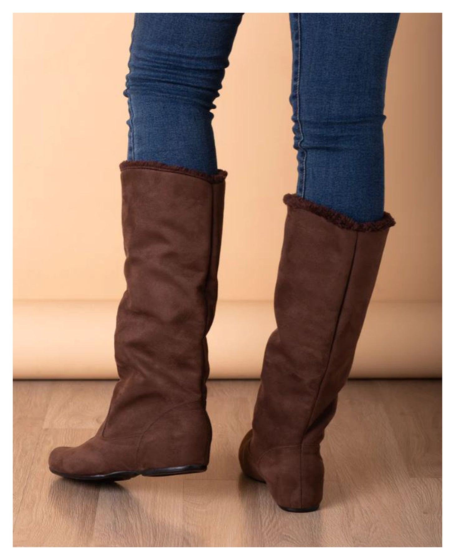 BOTAS MUJER GEELONG MARRON - 3