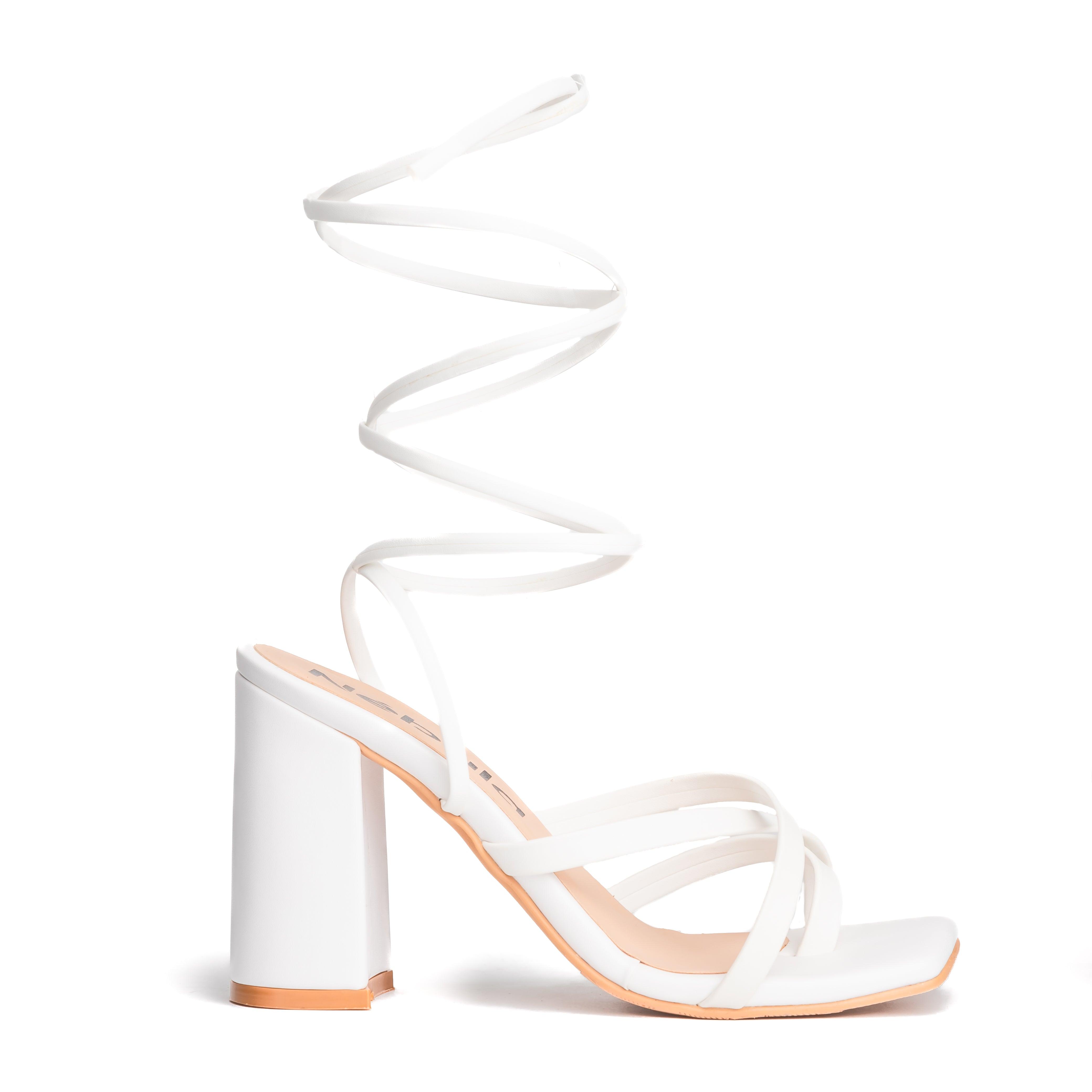 SANDALIAS DE VESTIR MUJER LIA BLANCO - 4