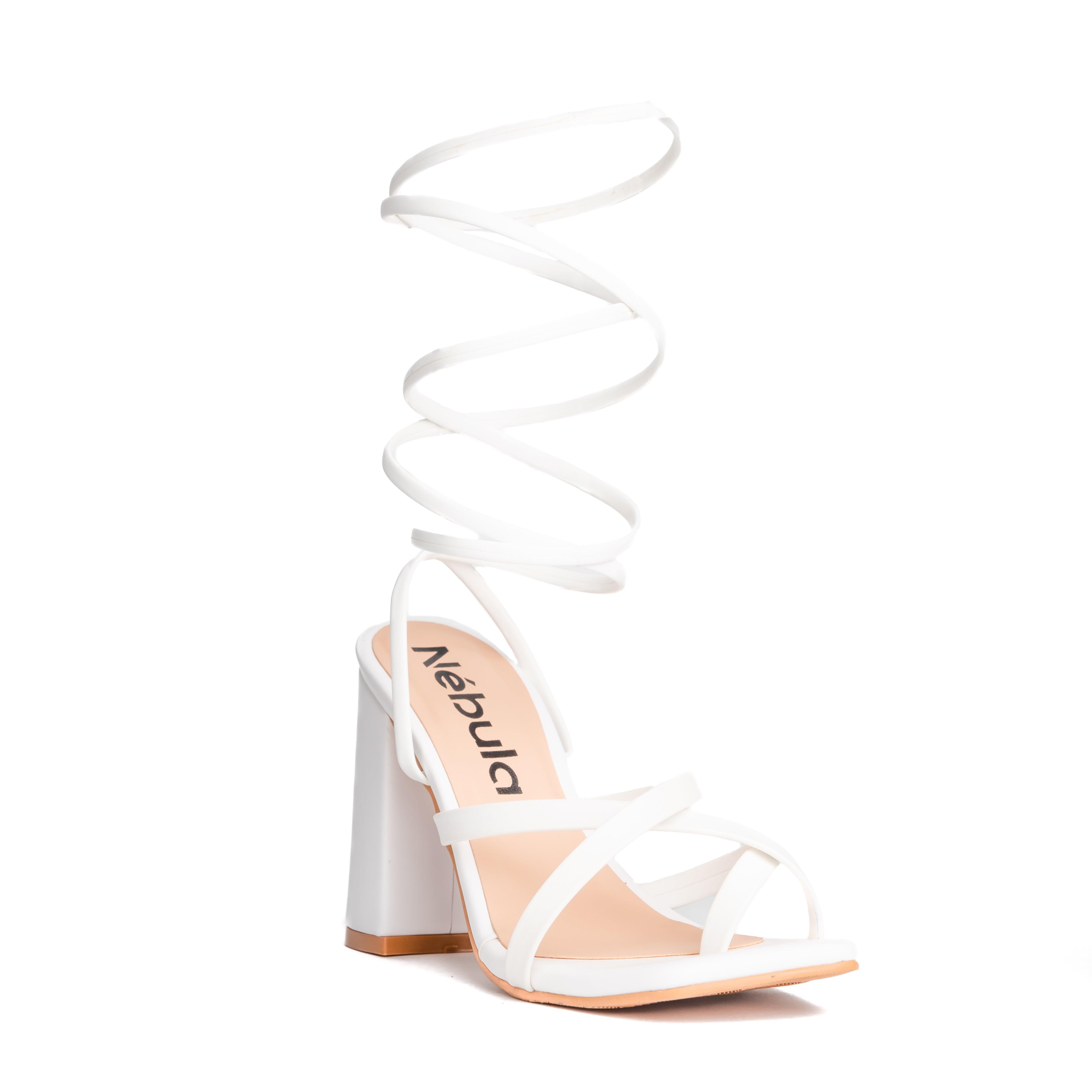 SANDALIAS DE VESTIR MUJER LIA BLANCO - 5