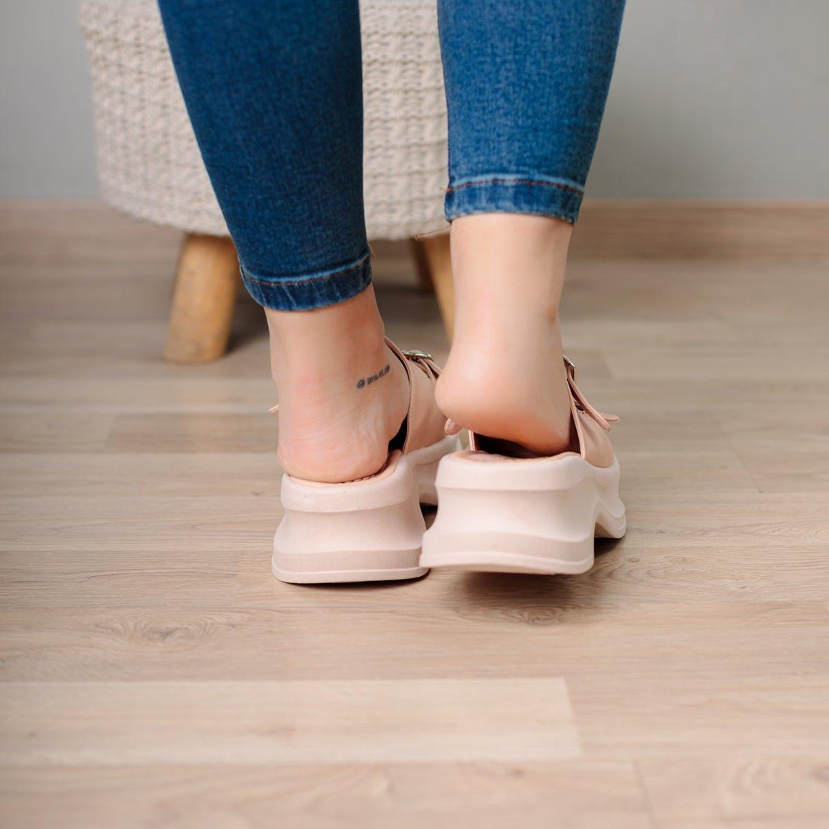 SANDALIAS CASUALES MUJER MILUSA PALO ROSA - 3