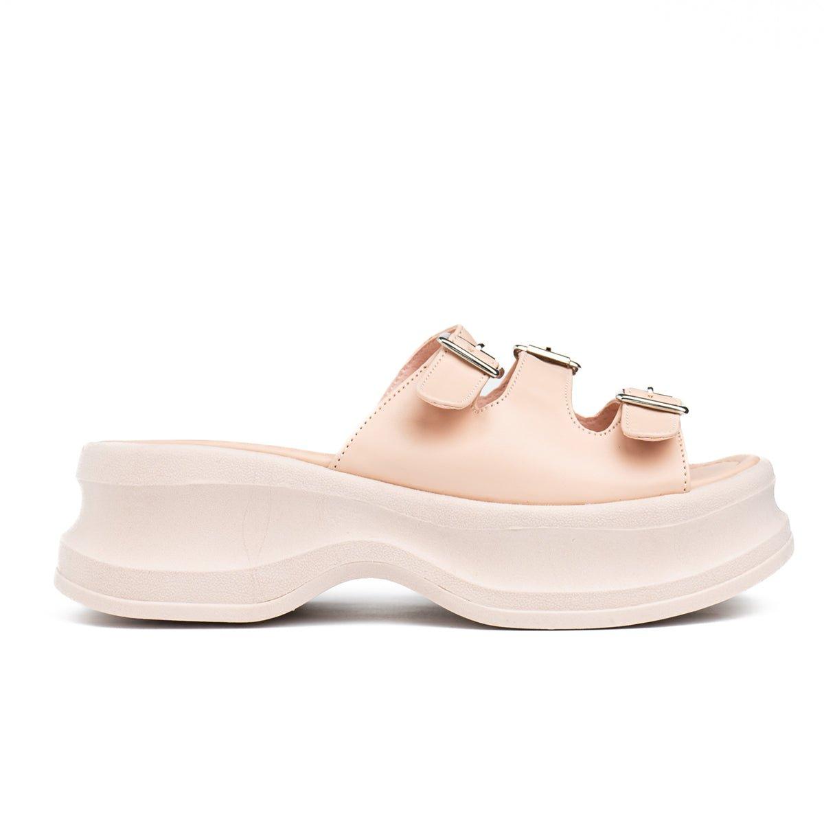 SANDALIAS CASUALES MUJER MILUSA PALO ROSA - 4