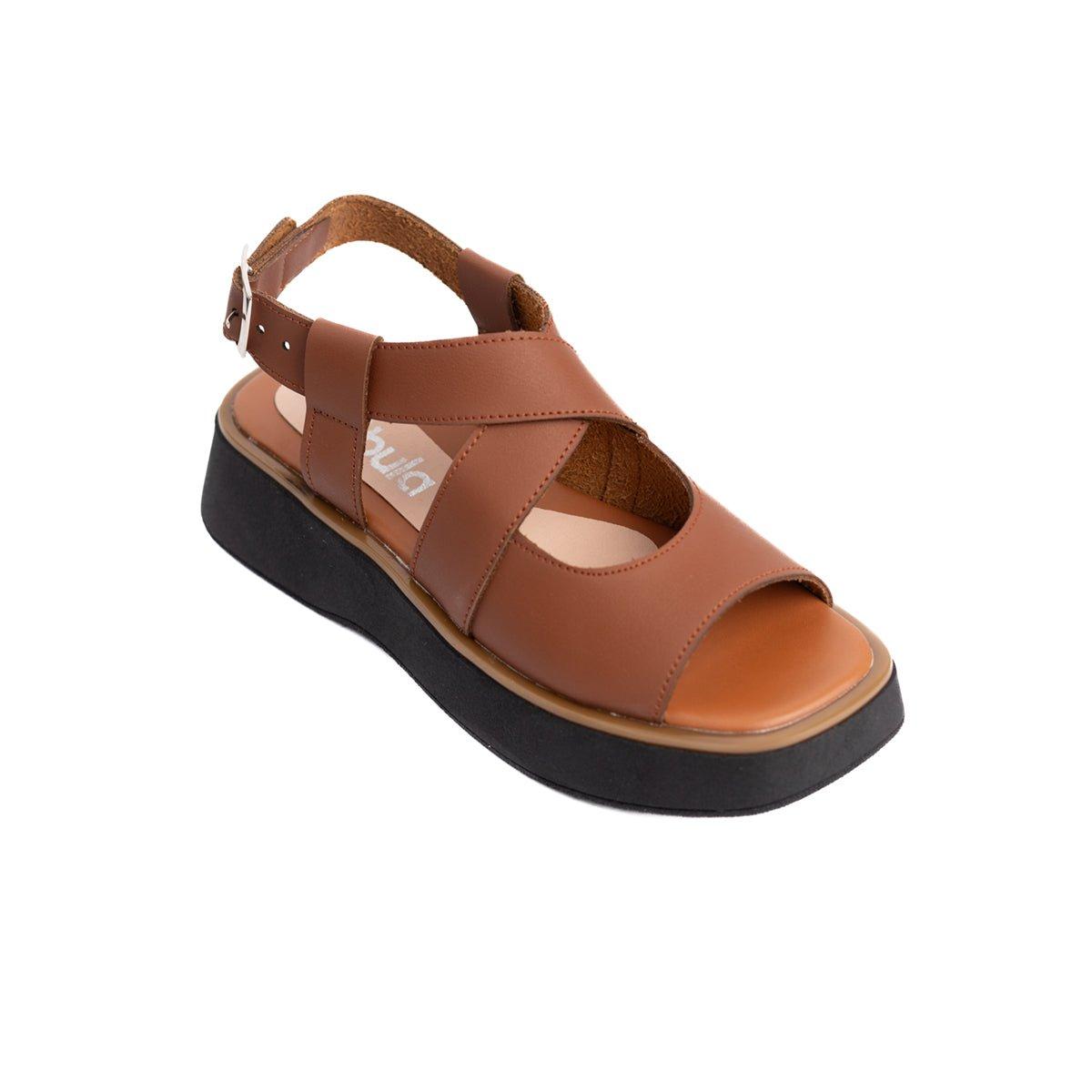 SANDALIAS CASUALES MUJER SHEYLA MARRÓN - 5