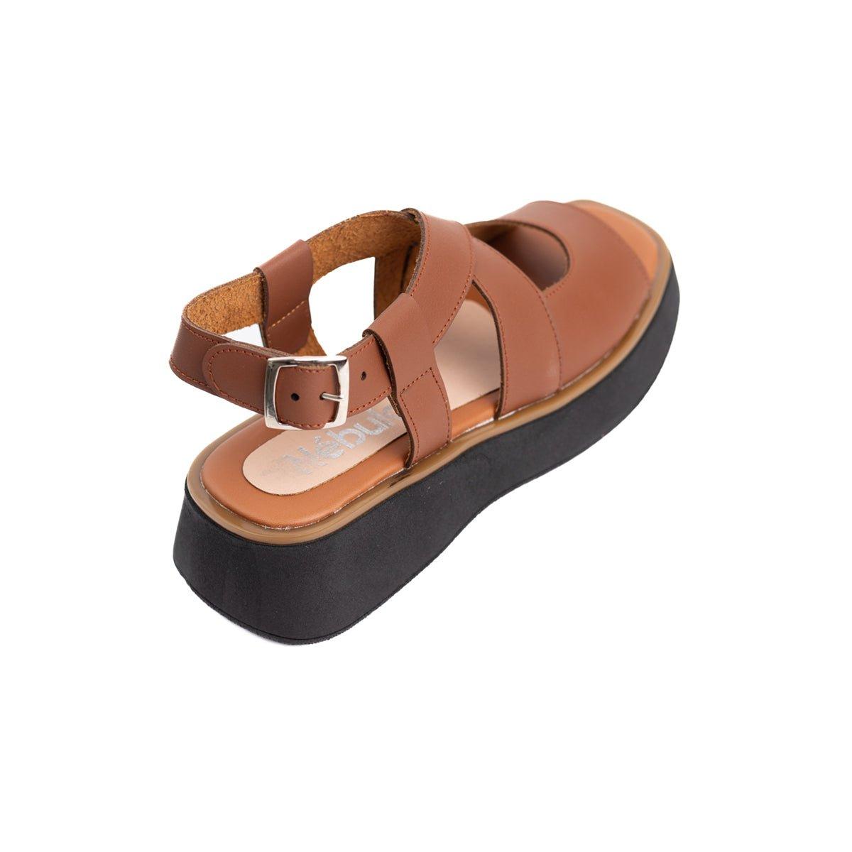 SANDALIAS CASUALES MUJER SHEYLA MARRÓN - 6