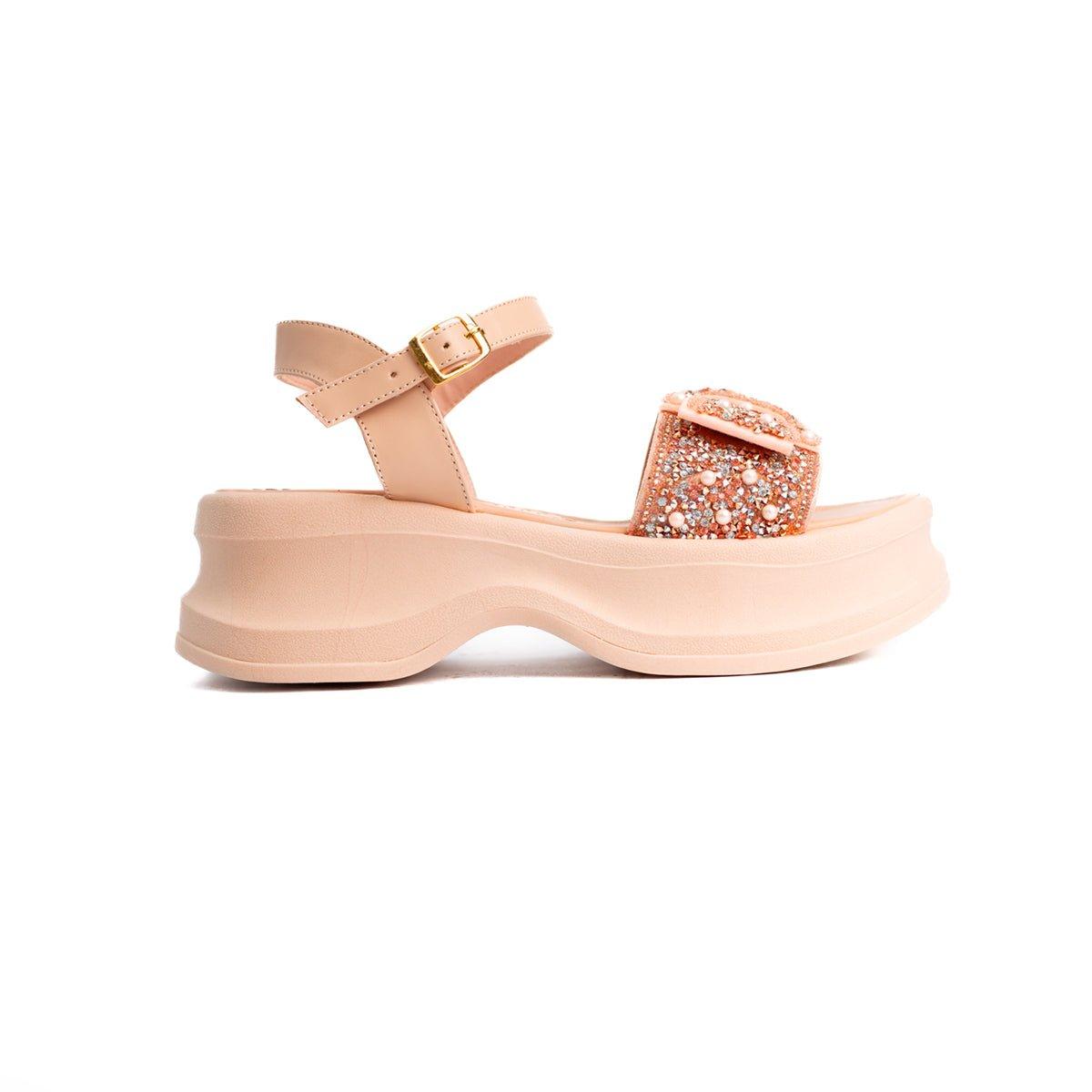 SANDALIAS CASUALES MUJER NAYDEN PALO ROSA - 4