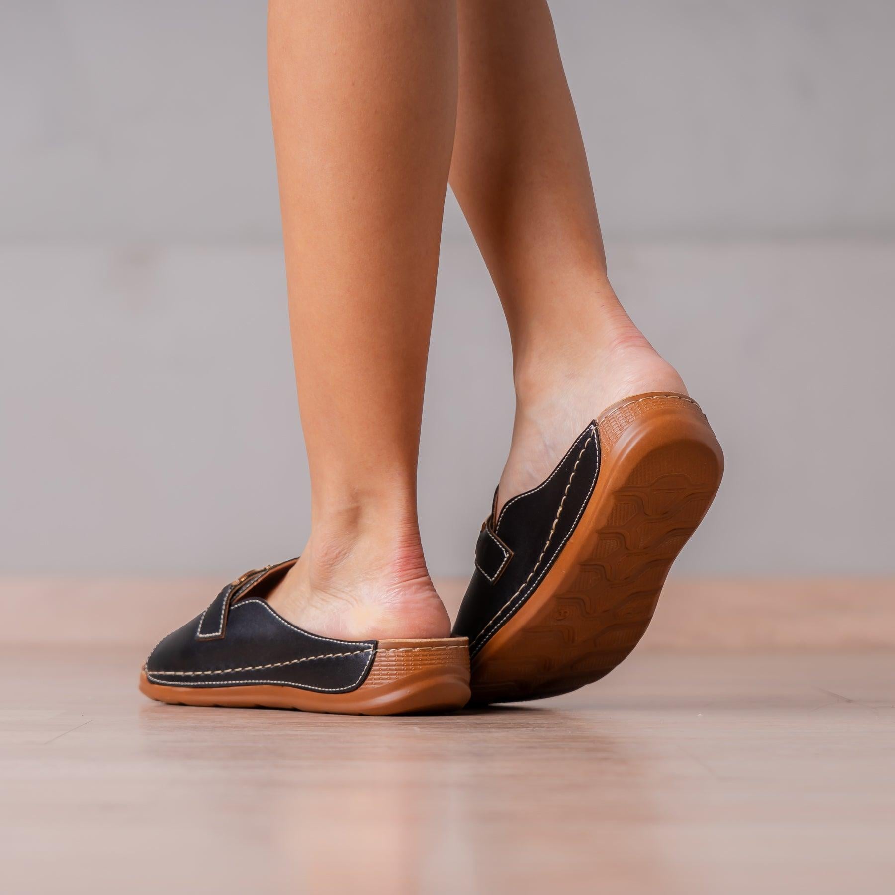 SANDALIAS CASUALES MUJER KARKER NEGRO - 3