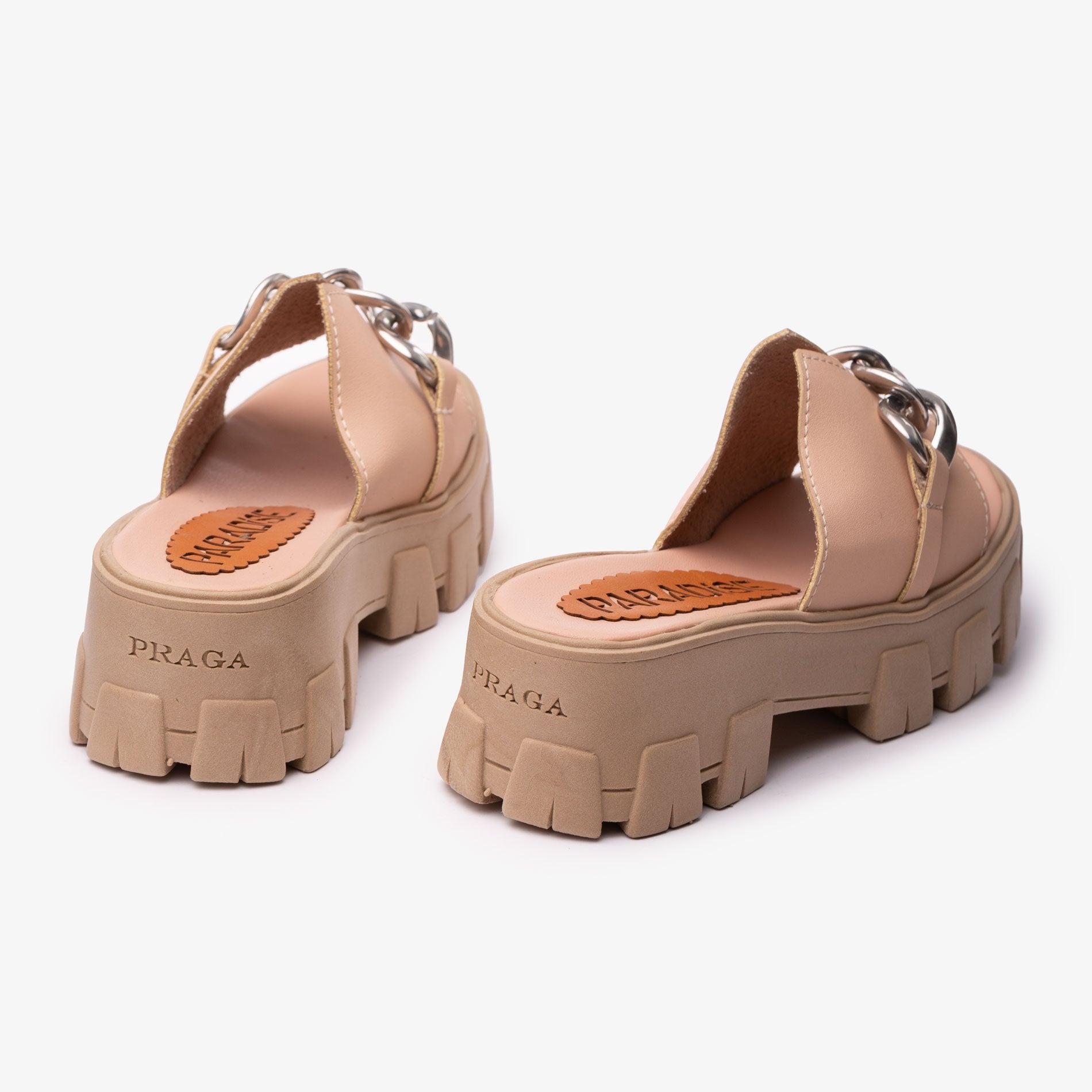 SANDALIAS CASUALES MUJER SAINTES BEIGE - 3