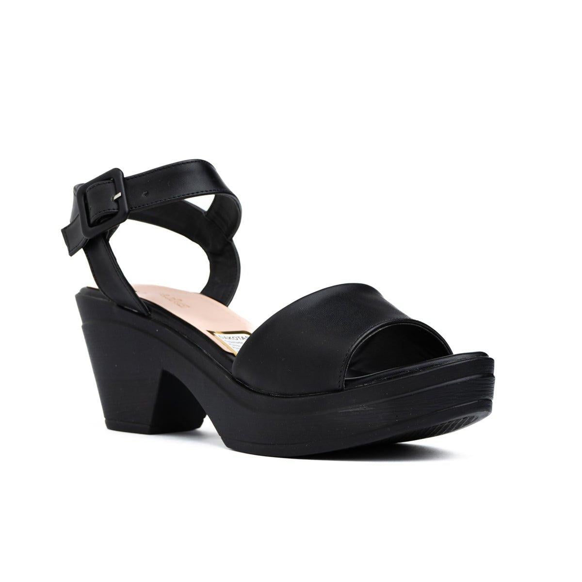 SANDALIAS DE VESTIR MUJER LAKYT NEGRO - 5