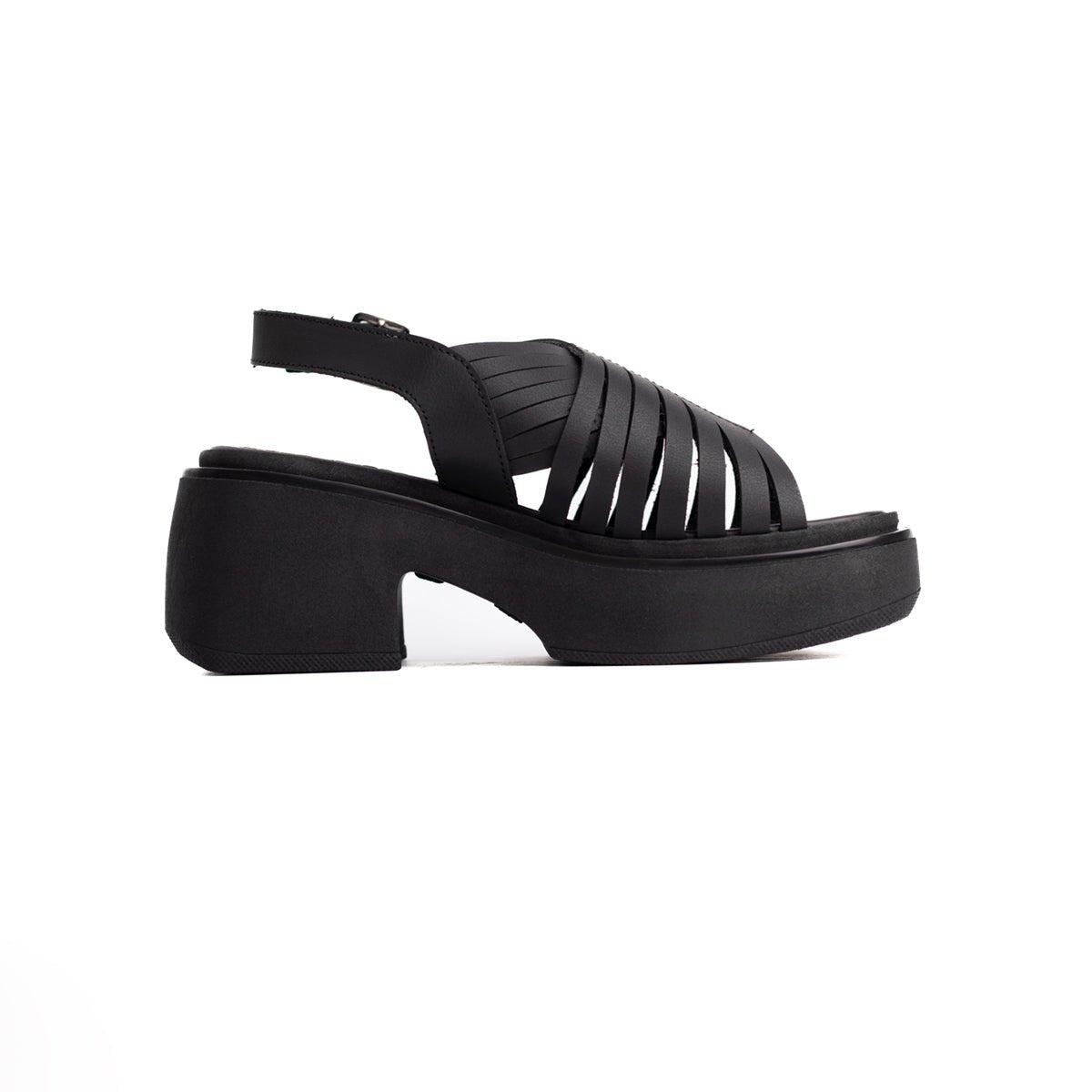 SANDALIAS CASUALES MUJER JAGODA NEGRO - 4