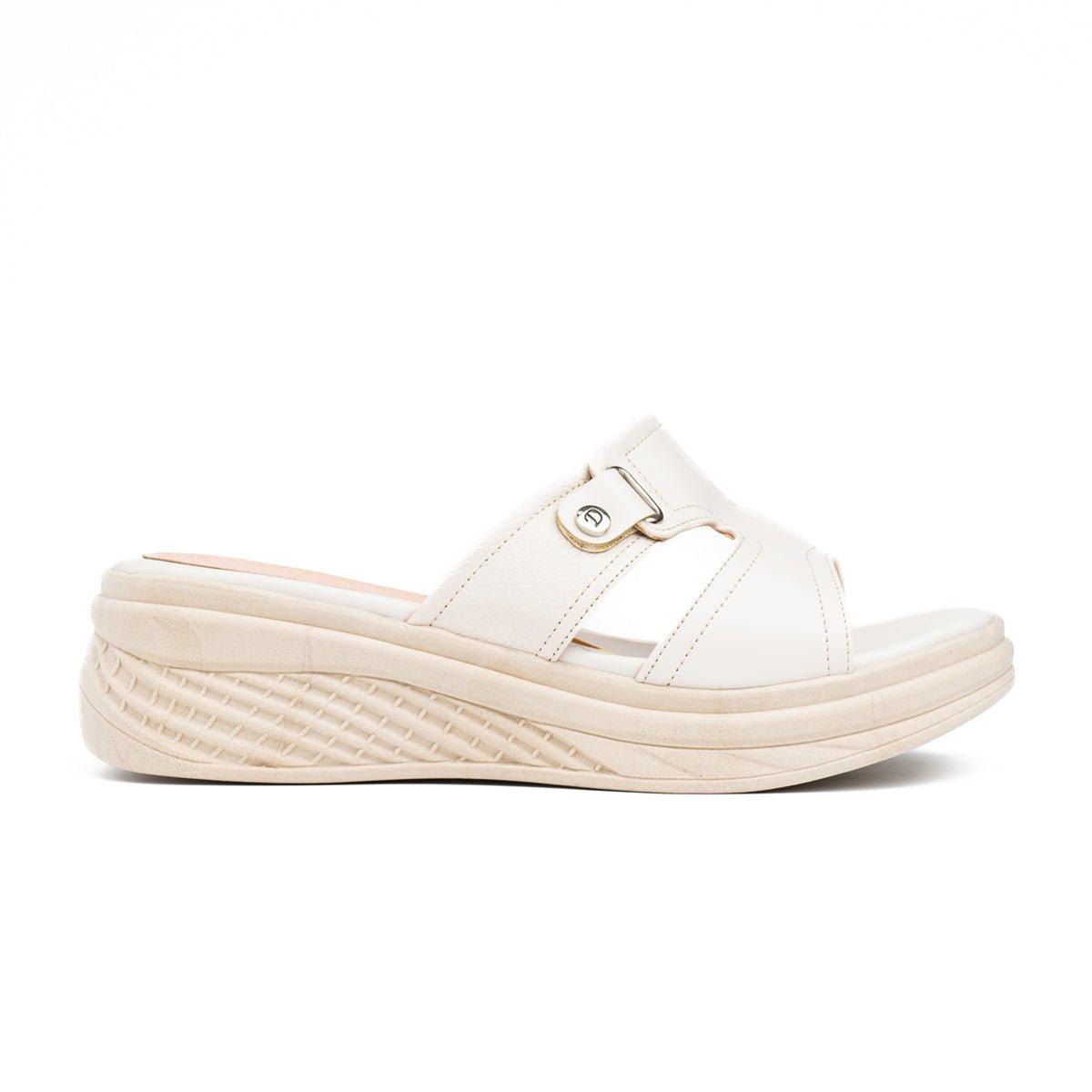 SANDALIAS CASUALES MUJER HEMIX HUESO - 4