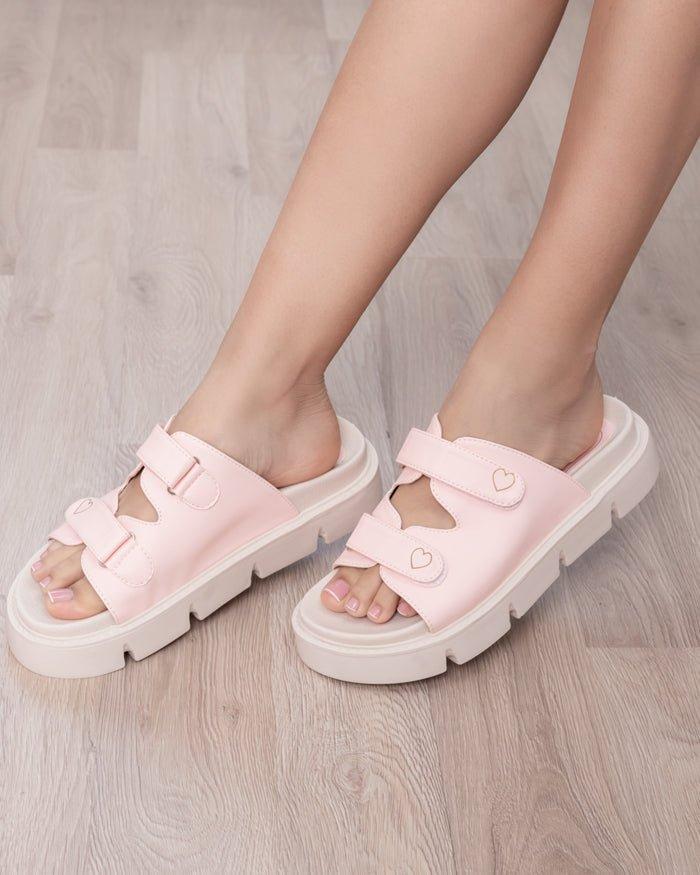 SANDALIAS CASUALES MUJER RIHANNA ROSADO - 1
