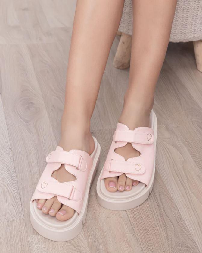 SANDALIAS CASUALES MUJER RIHANNA ROSADO - 2