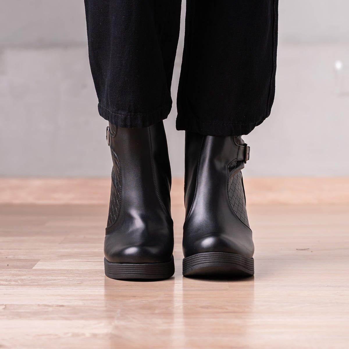 BOTINES MUJER ROZBERITH NEGRO - 2