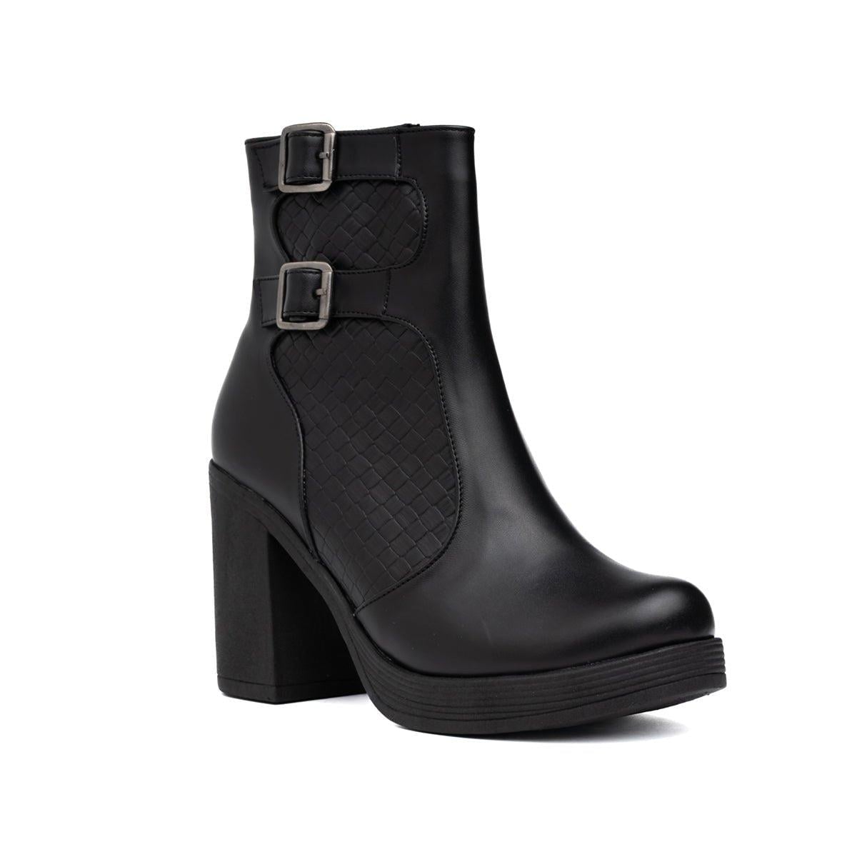 BOTINES MUJER ROZBERITH NEGRO - 5