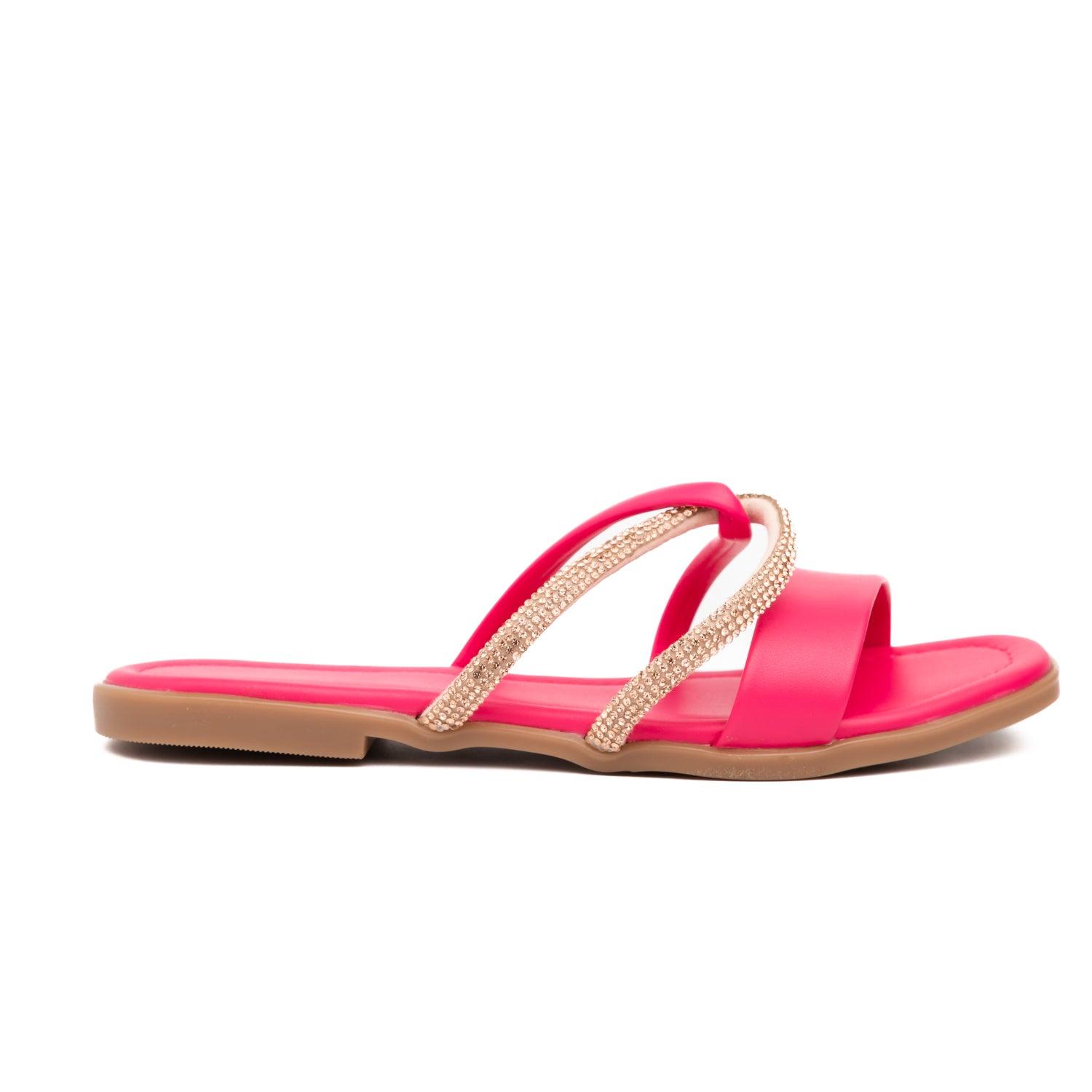 SANDALIAS CASUALES MUJER VEGA FUCSIA - 2