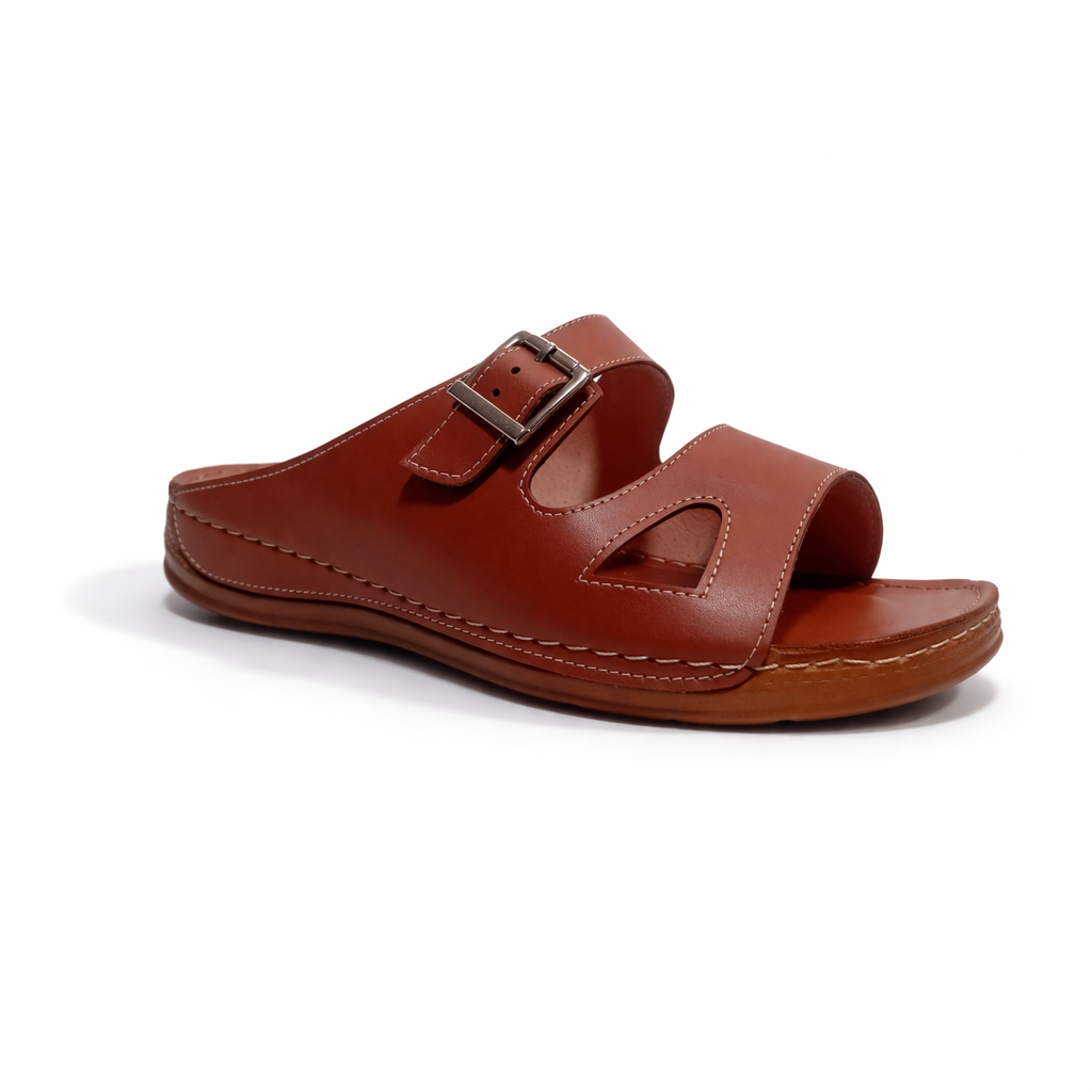 SANDALIAS CASUALES MUJER JOPH MARRON - 2