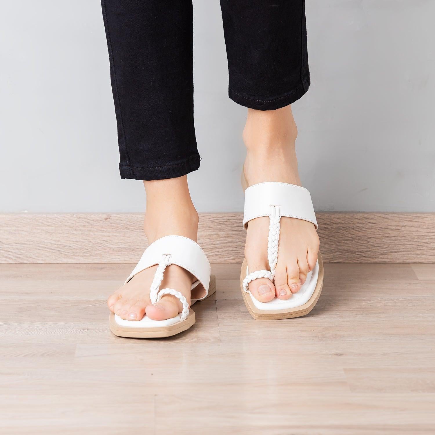 SANDALIAS CASUALES MUJER PAYTON BLANCO - 1