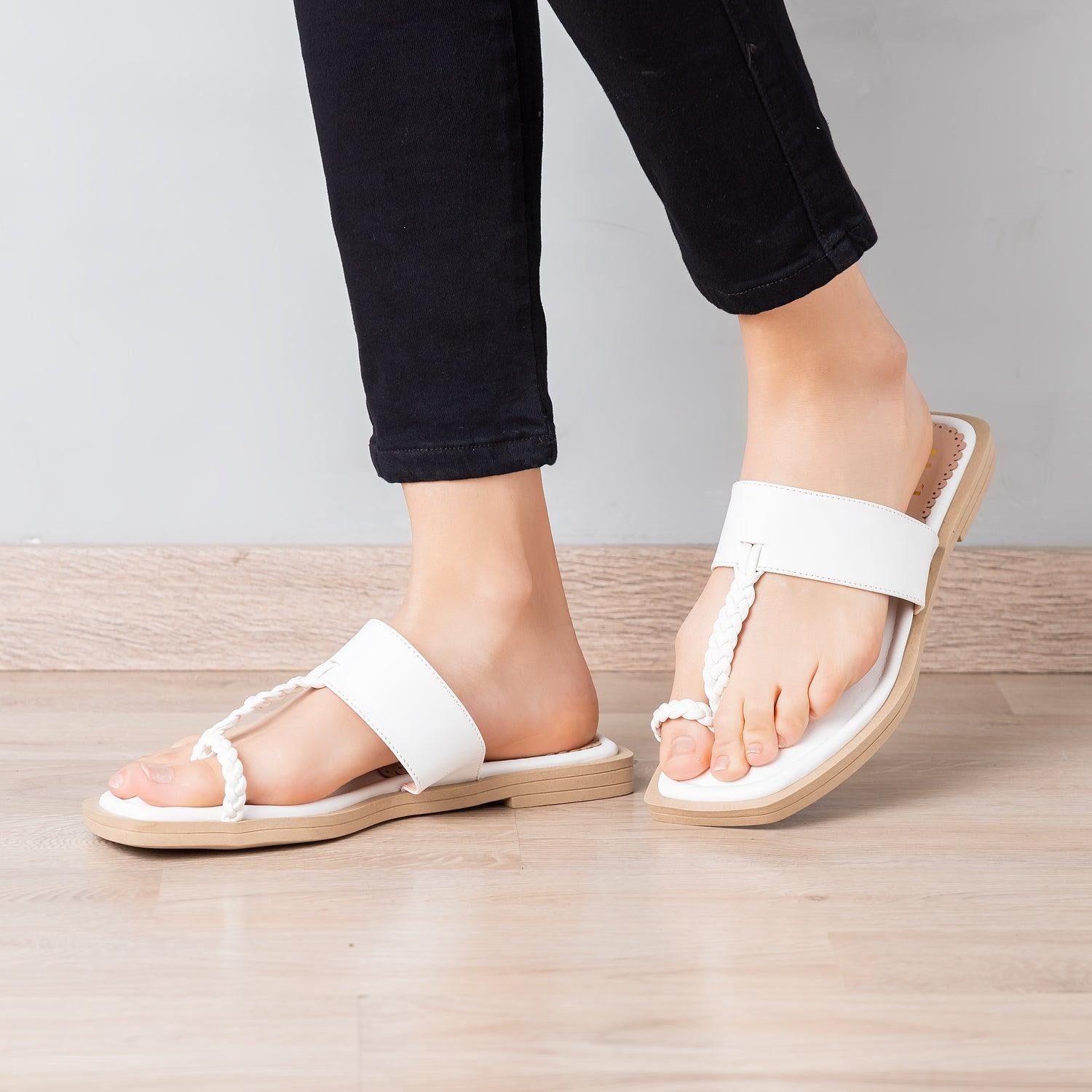 SANDALIAS CASUALES MUJER PAYTON BLANCO - 2