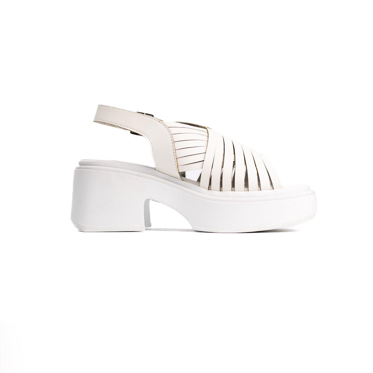 SANDALIAS CASUALES MUJER JAGODA HUESO - 4
