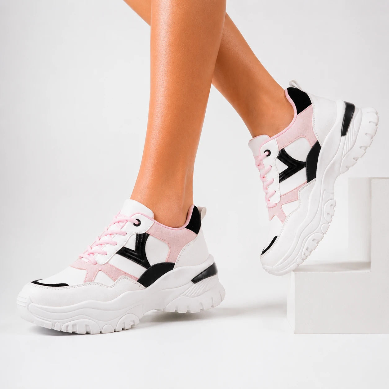 ZAPATILLAS URBANAS MUJER MILAN ROSADO - 6