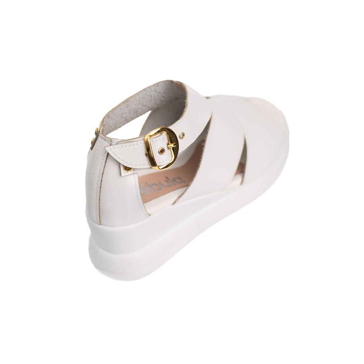 SANDALIAS CASUALES MUJER SQUILAZI BLANCO - 6